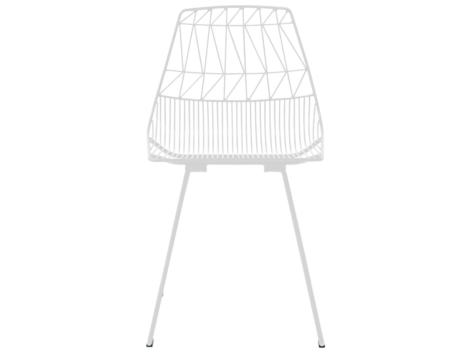 Bend Goods Outdoor Galvanized Iron Lucy White Dining Chair