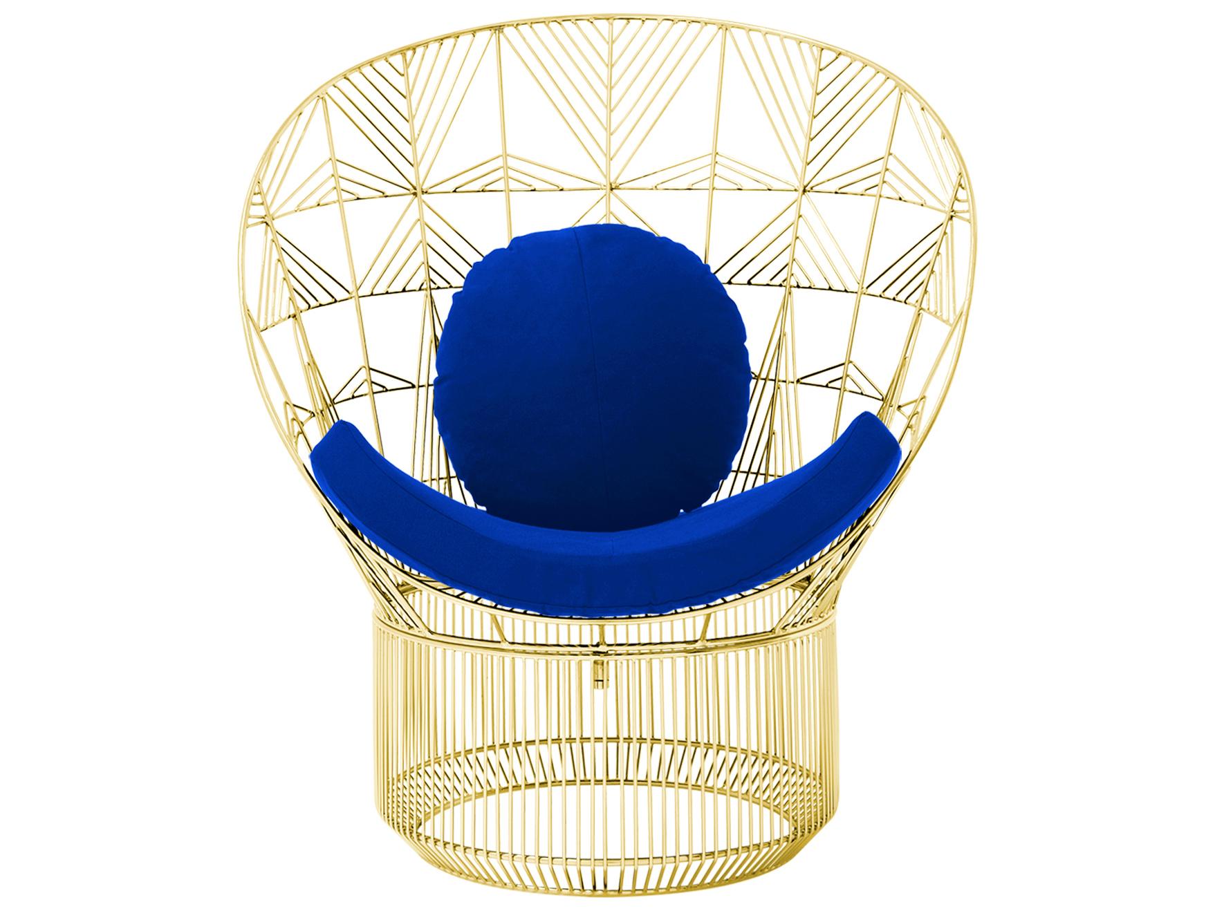 Bend Goods Outdoor Peacock True Blue Pad & Pillow