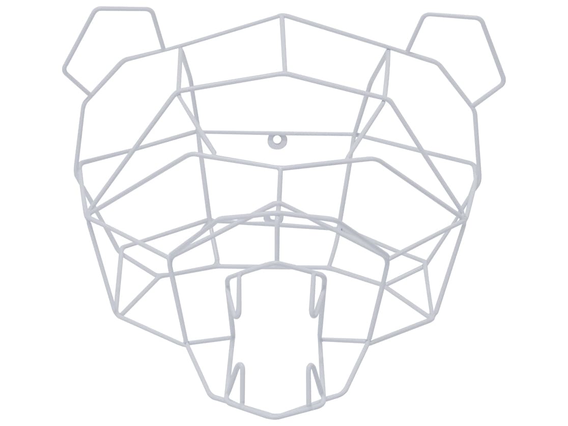 Bend Goods Outdoor White Polar Bear Wall Decor