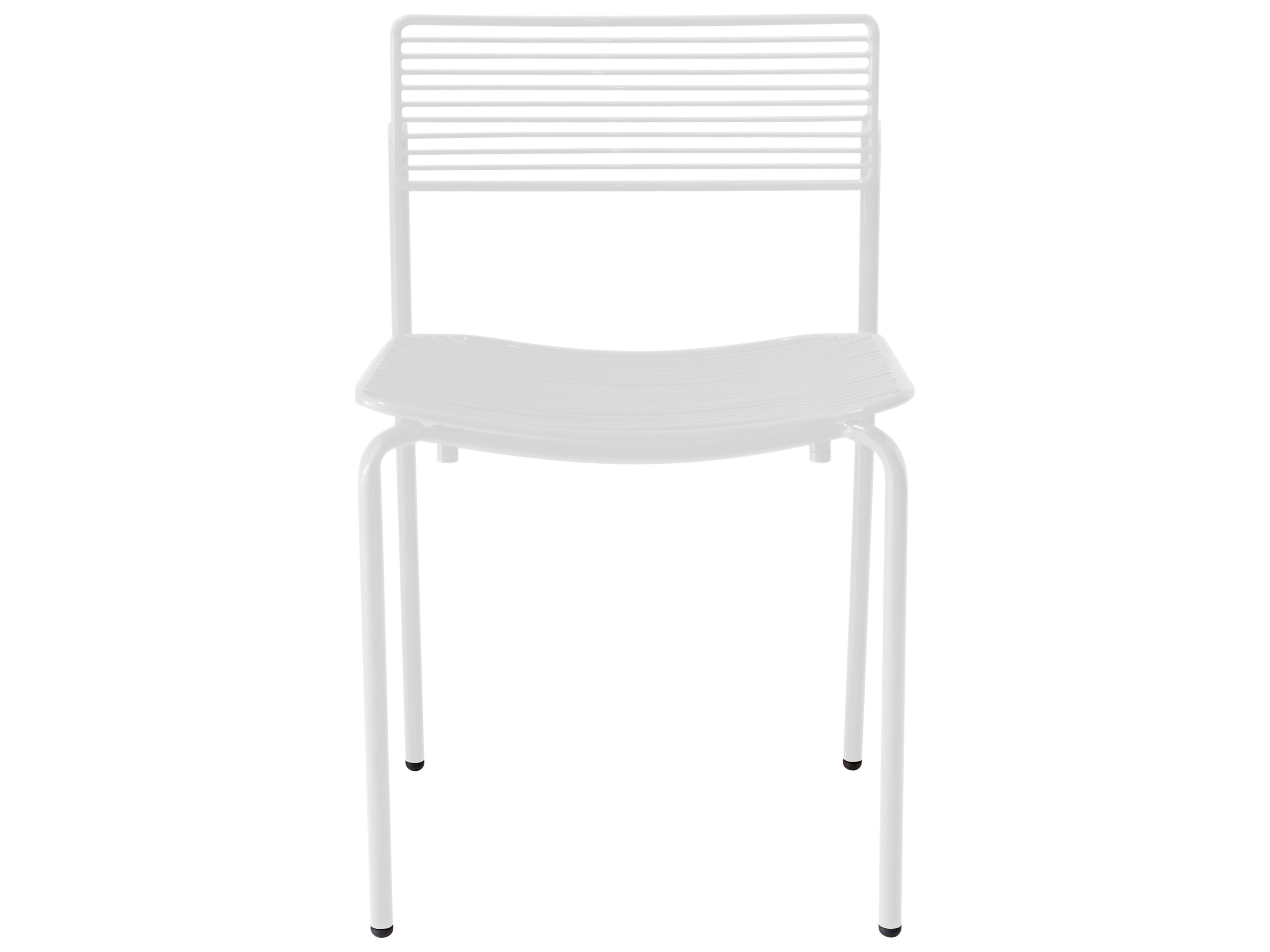 Bend Goods Outdoor Rachel White Iron Dining Chair
