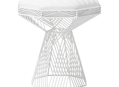 Bend Goods Outdoor Switch Table & Stool Seat Pad in White