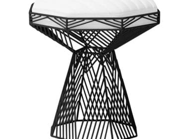 Bend Goods Outdoor Switch Table & Stool Seat Pad in White