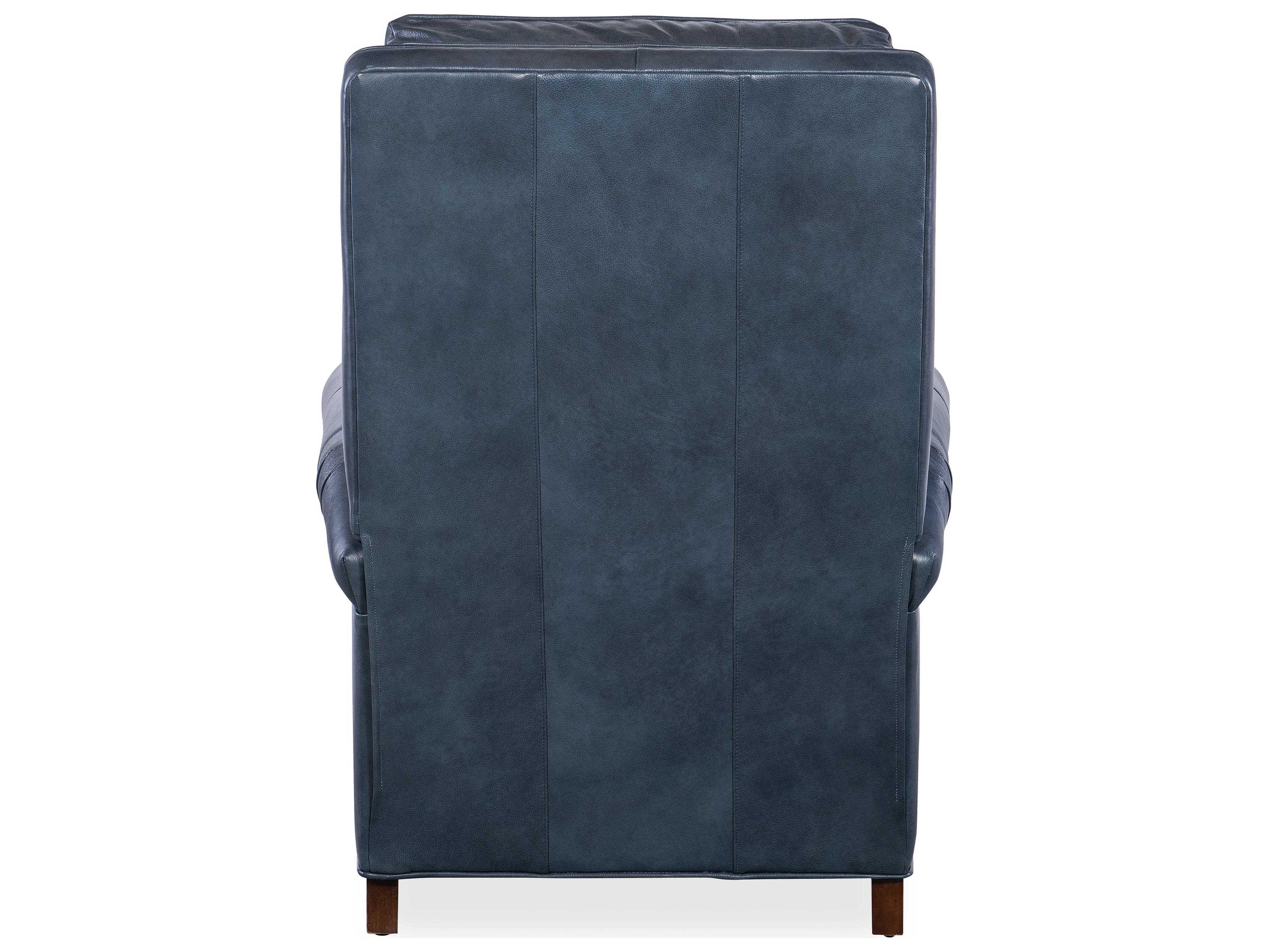 Bradington Young Reddish Leather Recliner