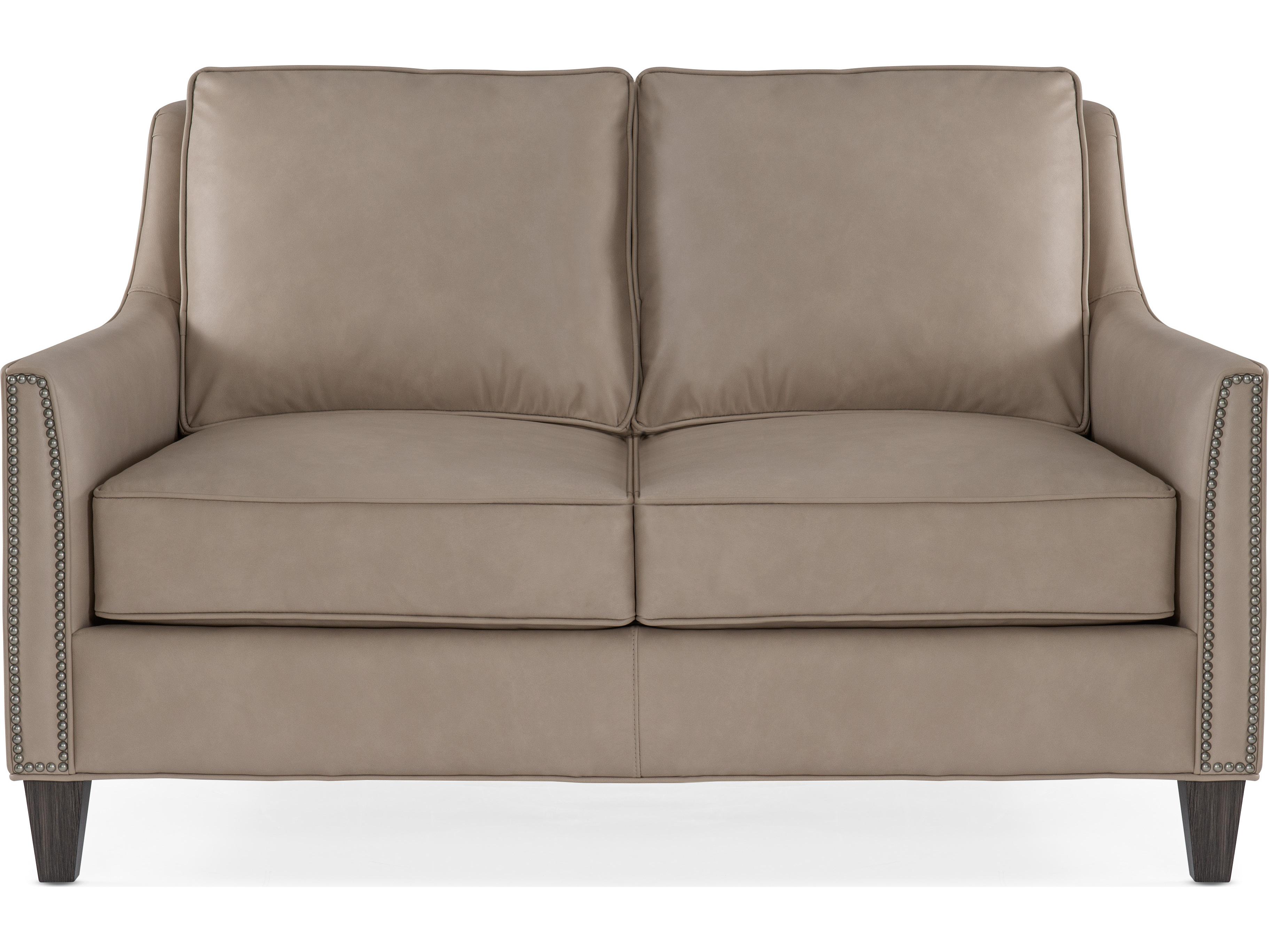 Bradington Young Christopher Leather Loveseat