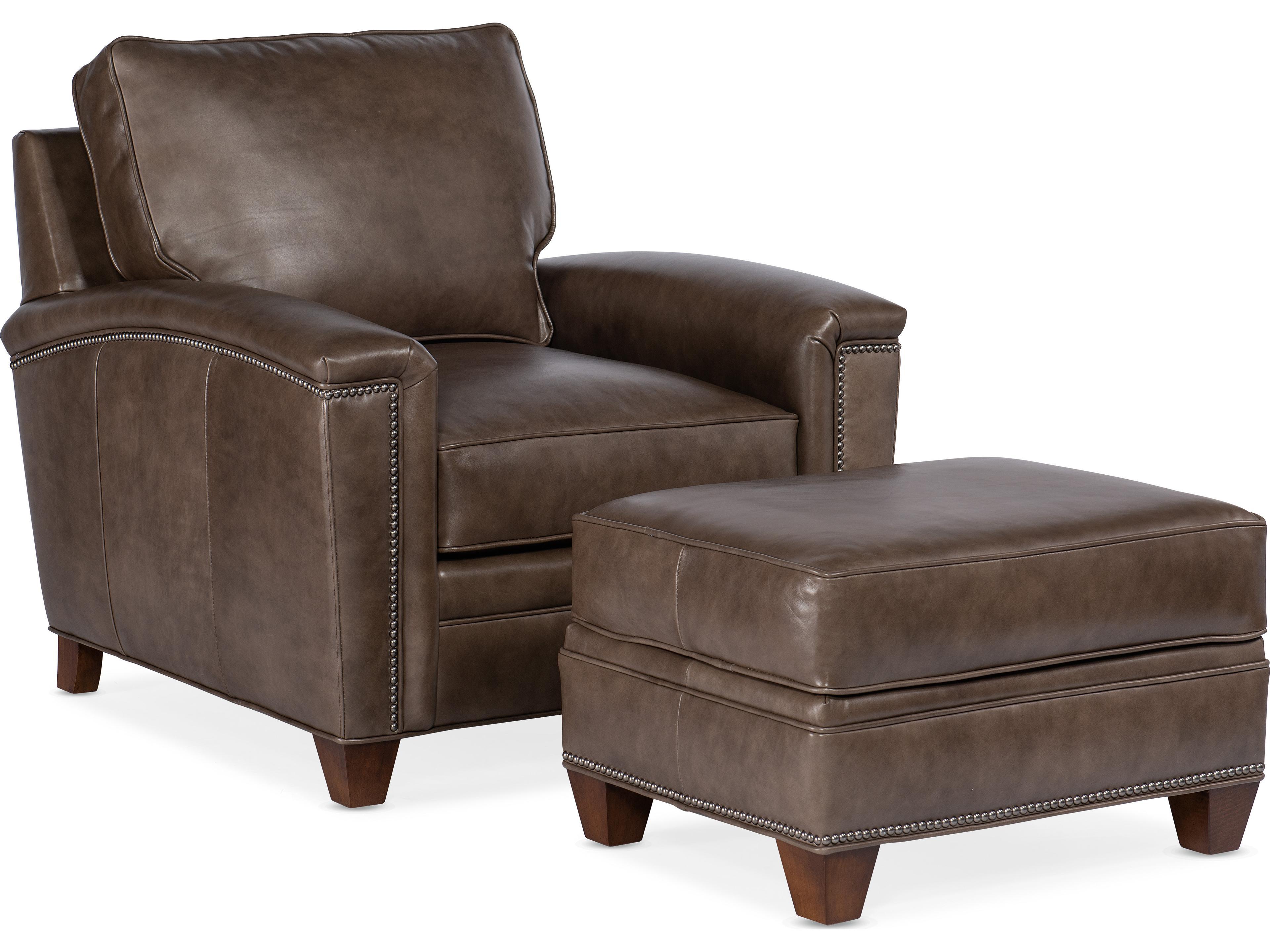 Bradington Young Oliver Leather Accent Chair