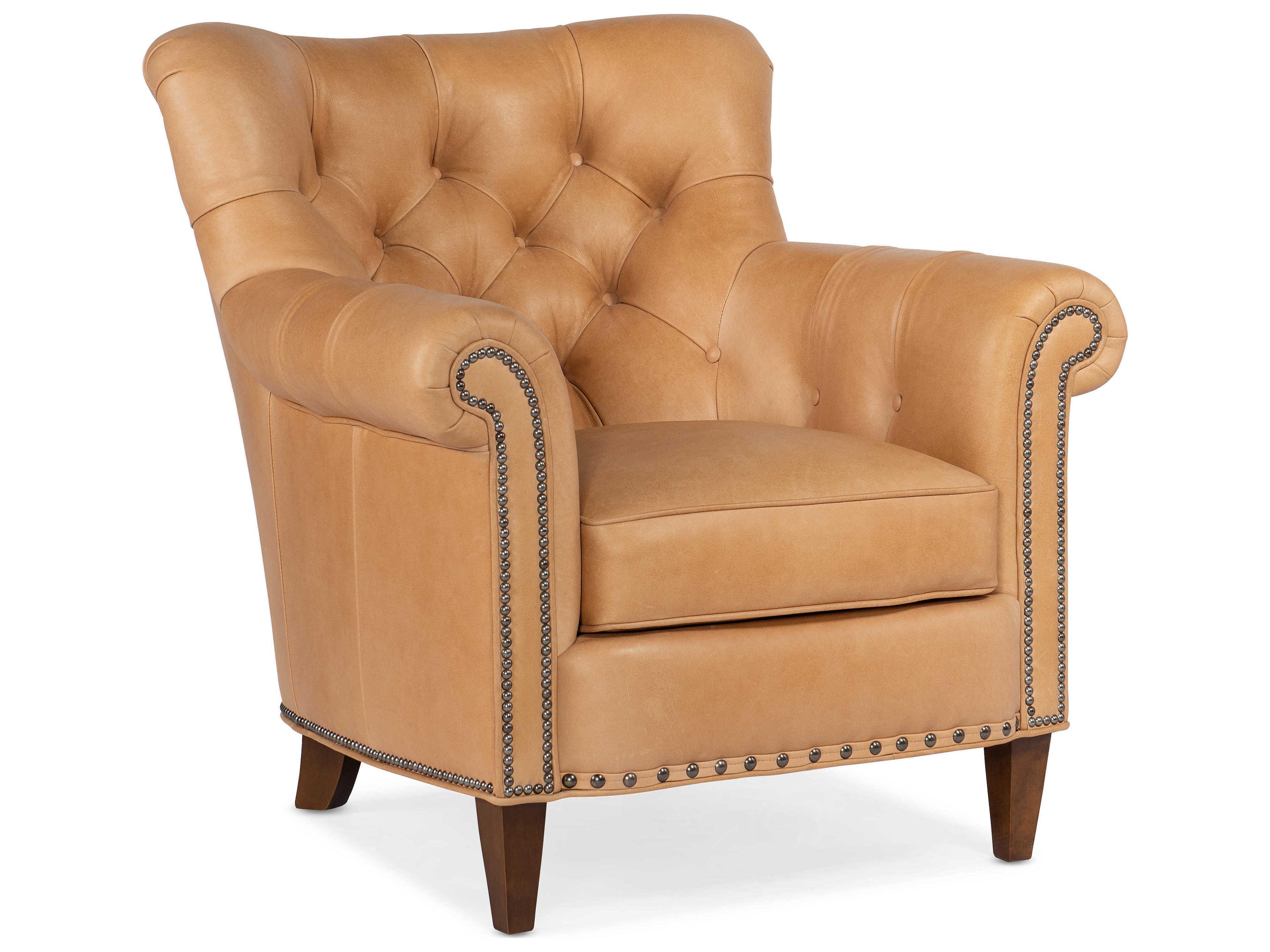 Bradington Young Kirby Leather Accent Chair
