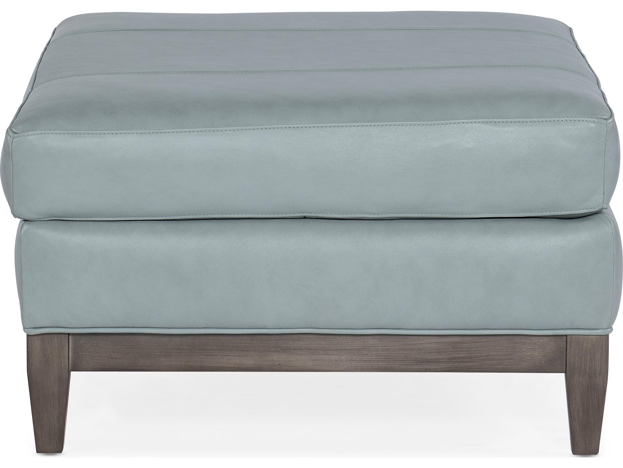 Bradington Young Noah Leather Ottoman