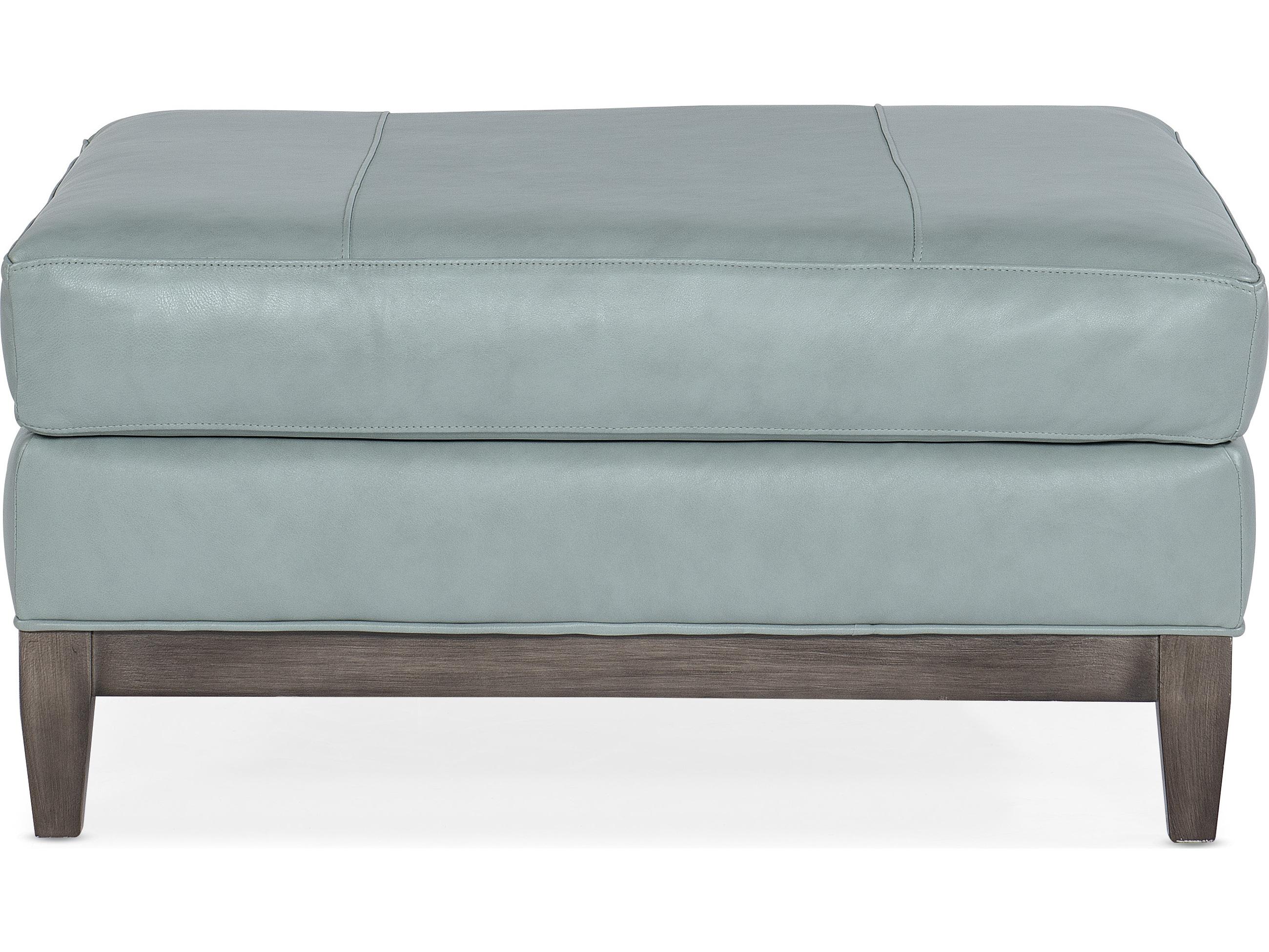 Bradington Young Noah Leather Ottoman