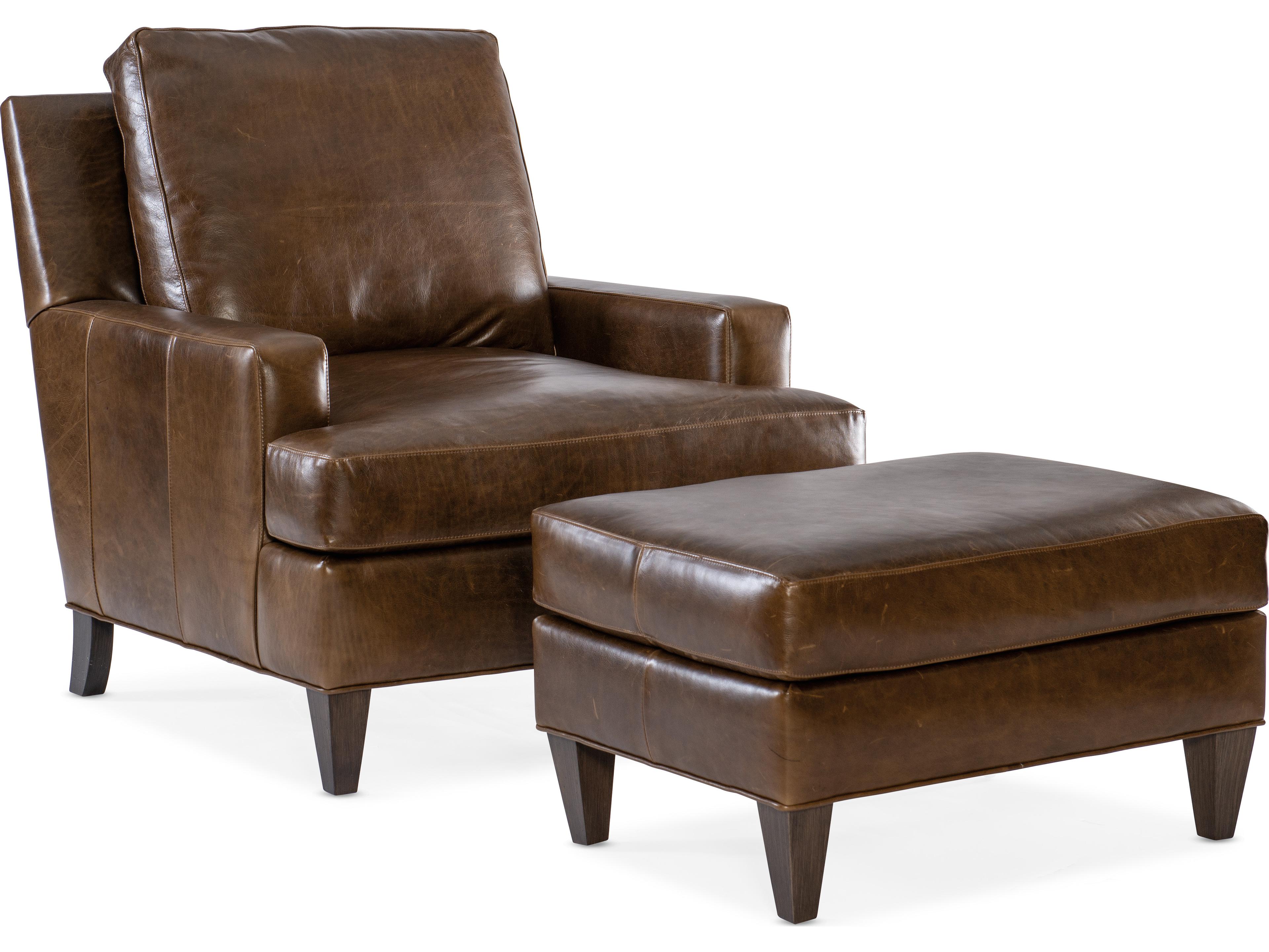 Bradington Young Barker Leather Accent Chair