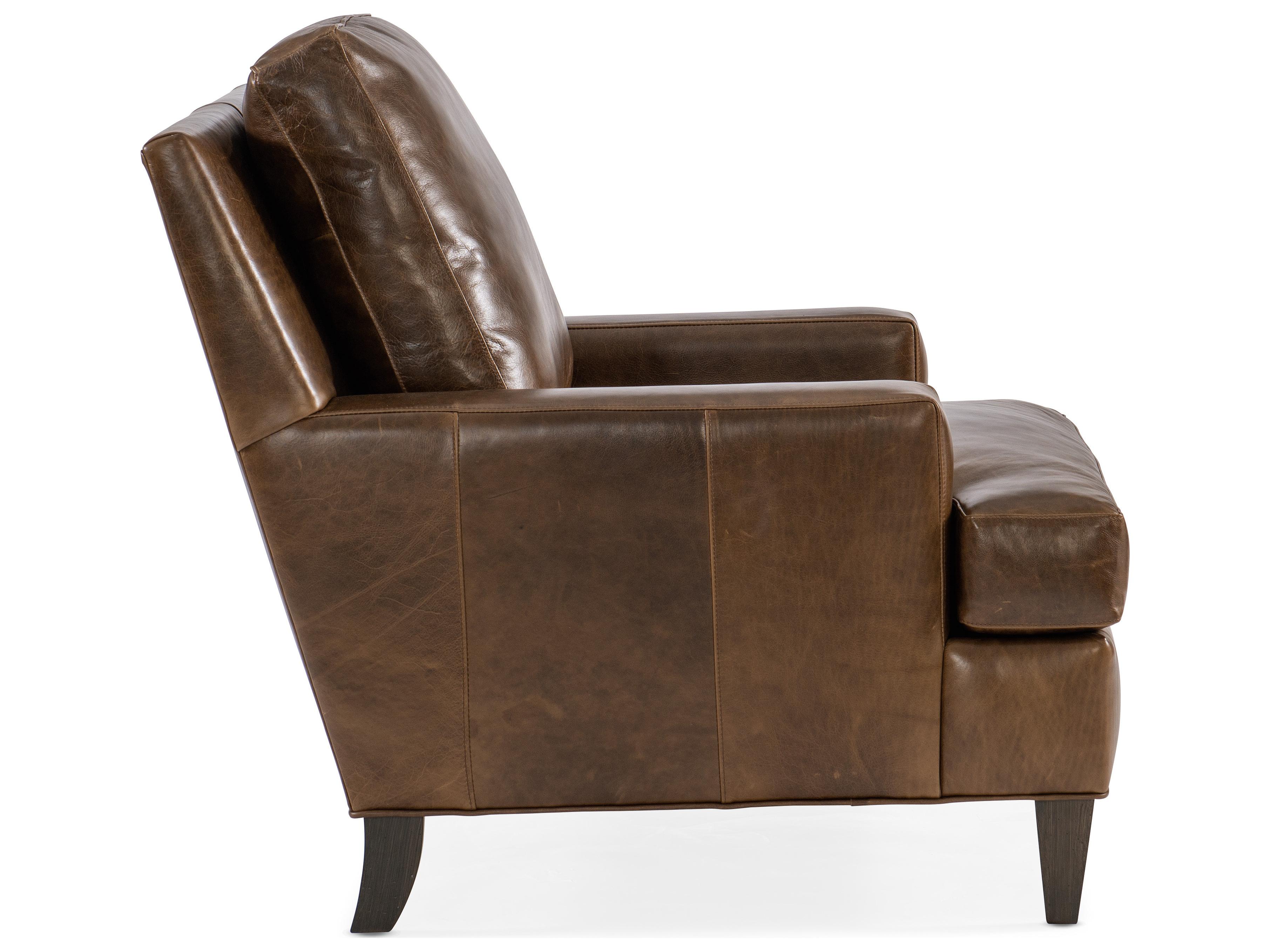 Bradington Young Barker Leather Accent Chair