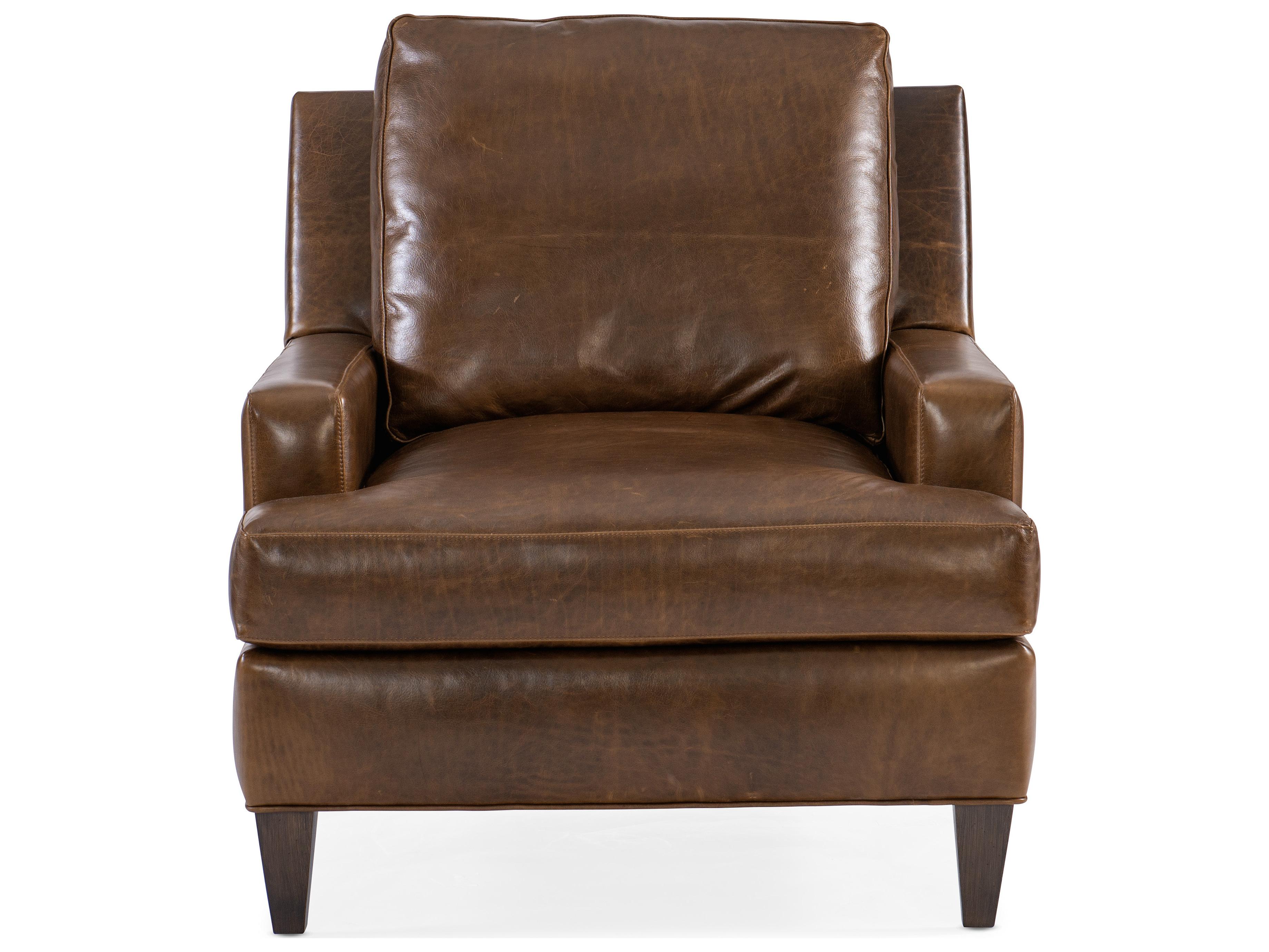 Bradington Young Barker Leather Accent Chair