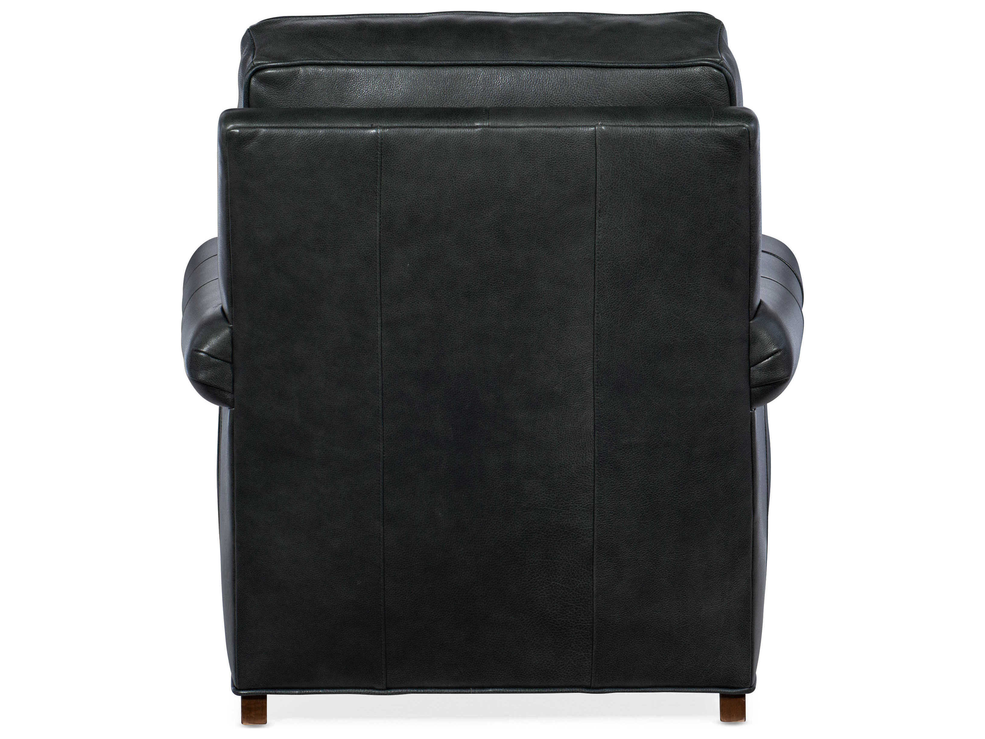 Bradington Young Reddish Leather Accent Chair