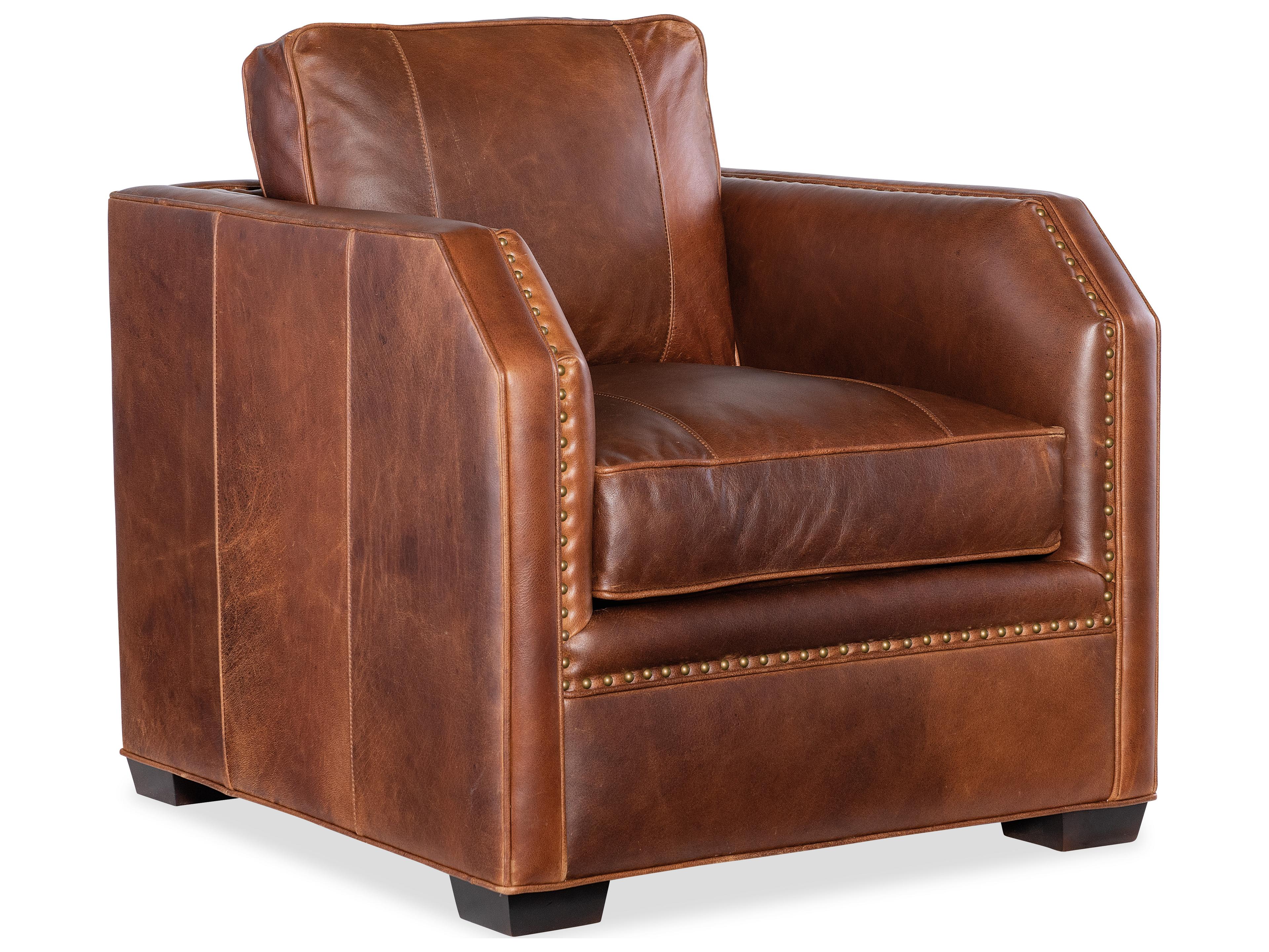 Bradington Young Sutton Leather Accent Chair
