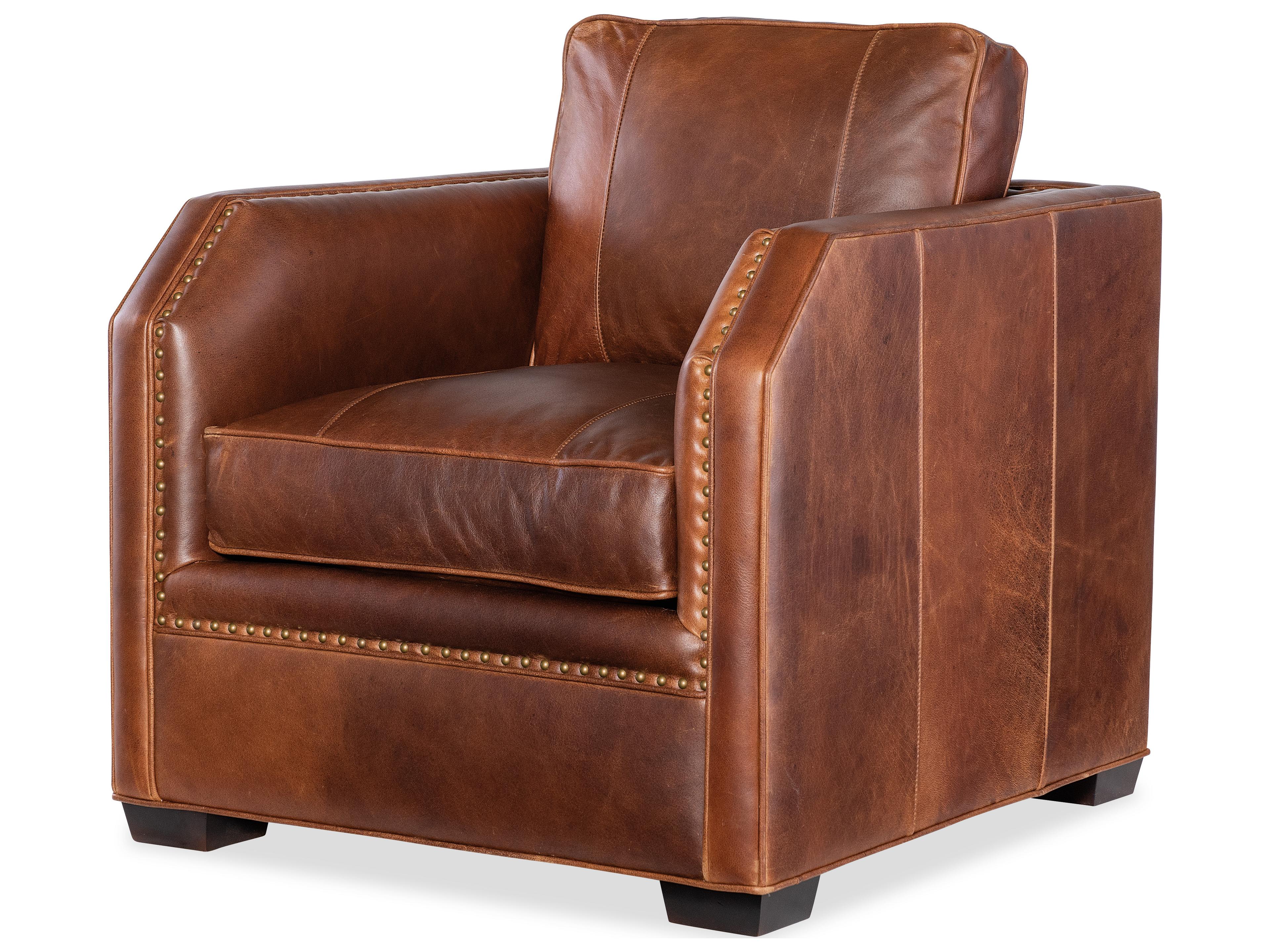 Bradington Young Sutton Leather Accent Chair