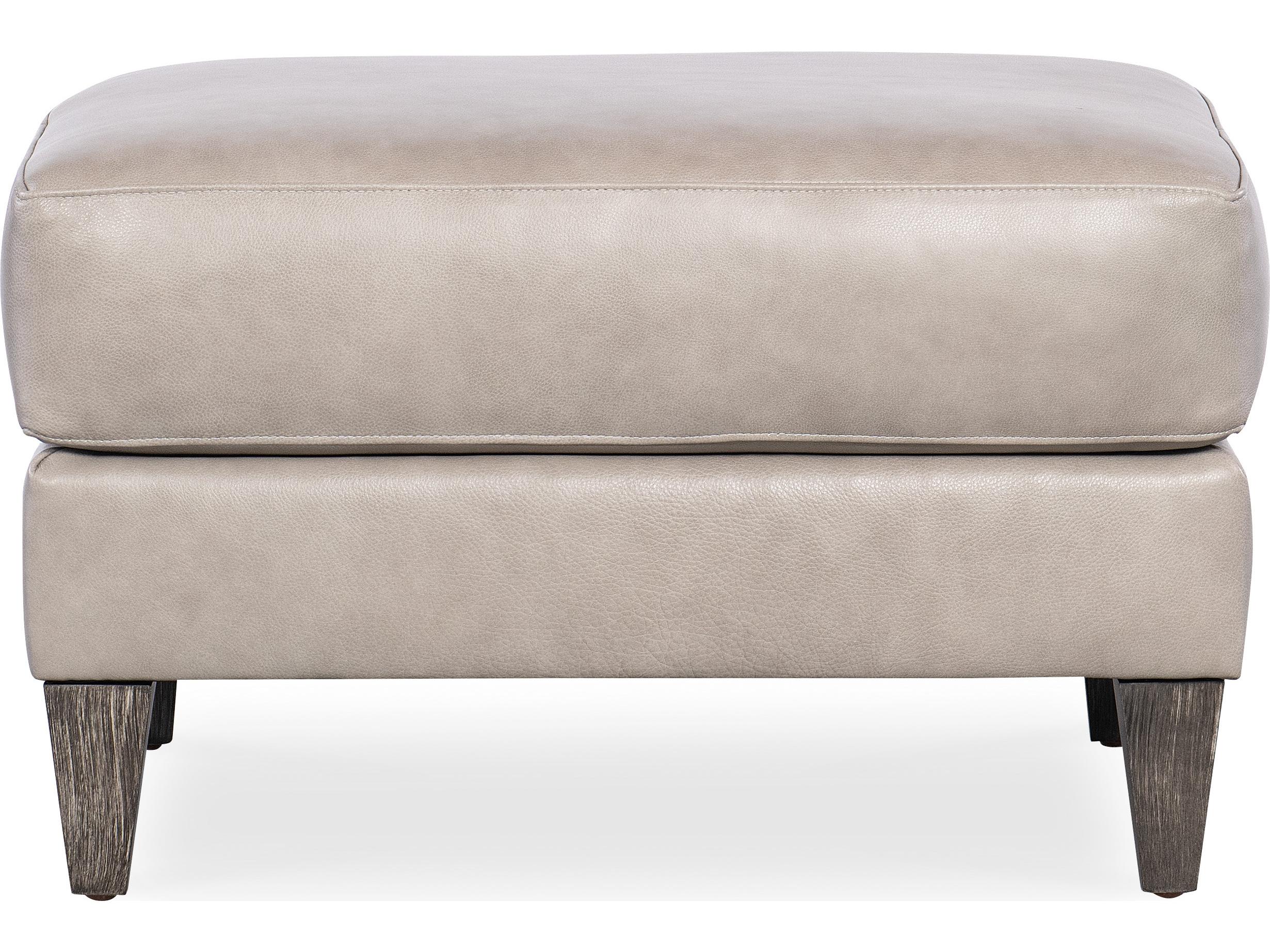 Bradington Young Brooklyn Leather Ottoman