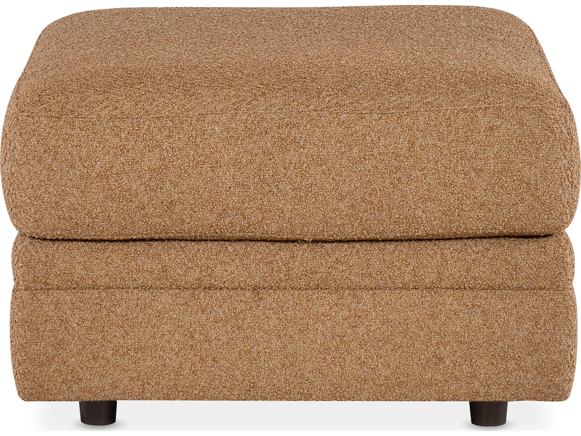 Bradington Young Crew Leather Ottoman