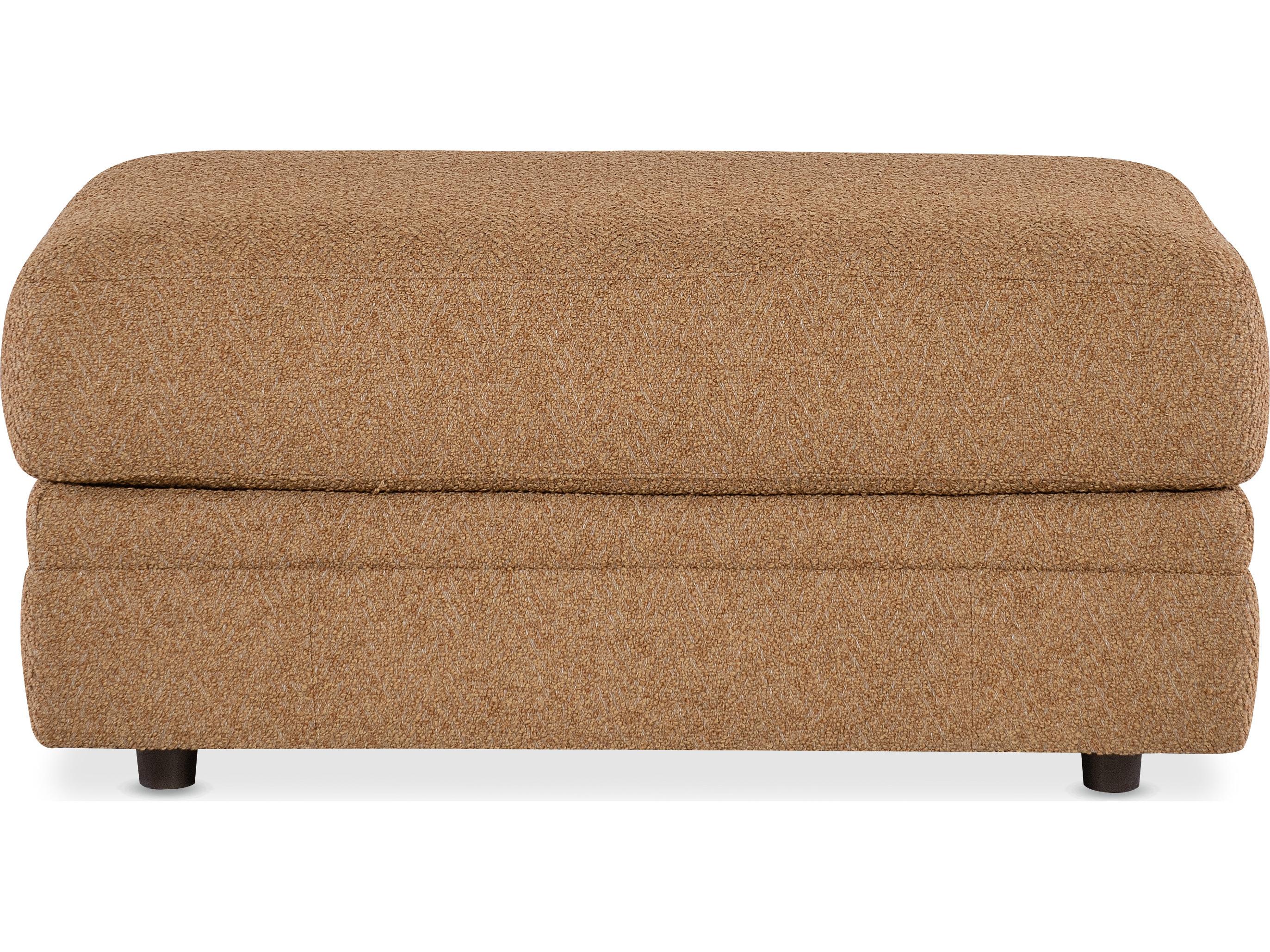 Bradington Young Crew Leather Ottoman