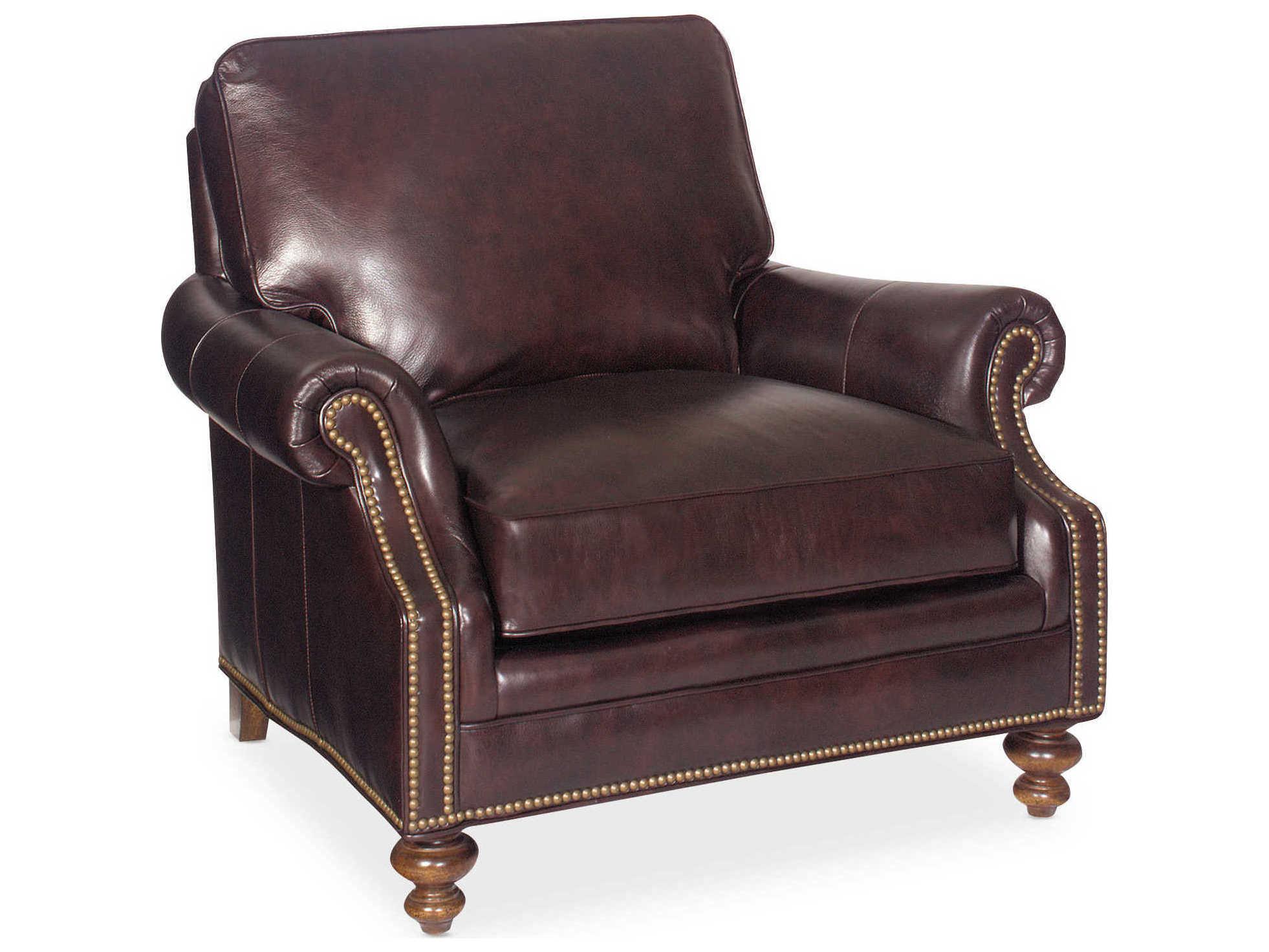 Bradington Young West Haven Leather Accent Chair