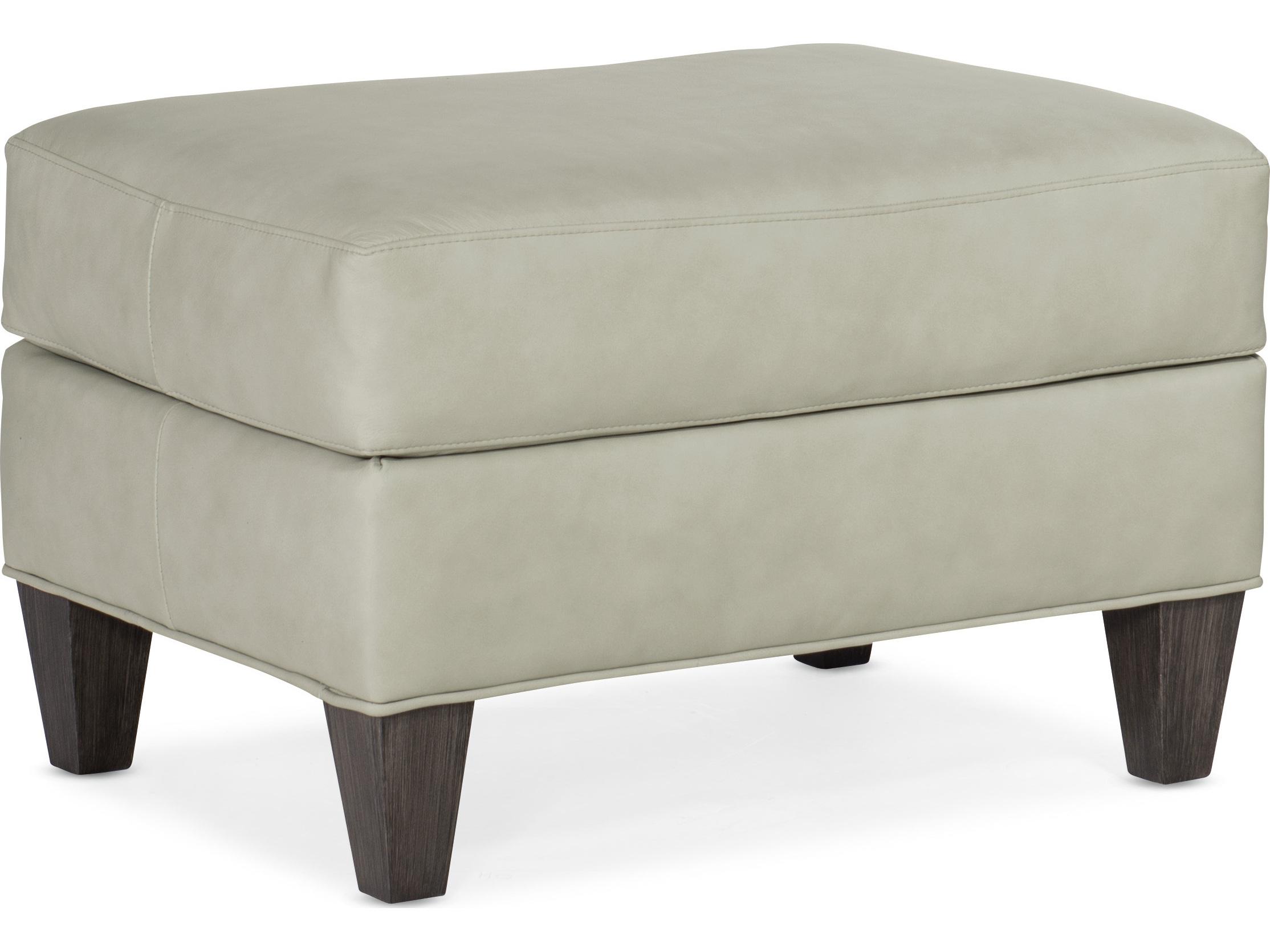 Bradington Young Marleigh Leather Ottoman
