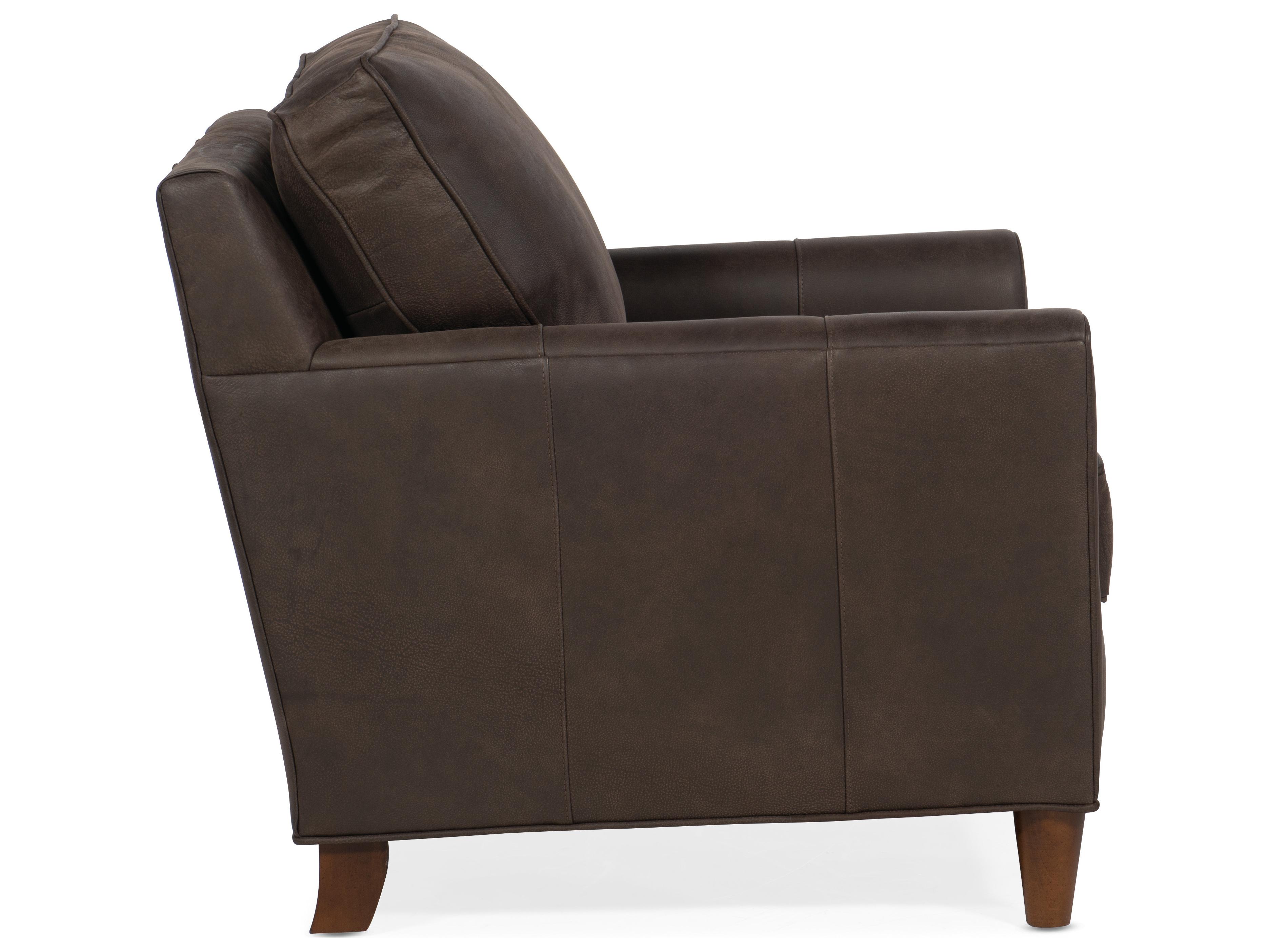 Bradington Young Manning Leather Accent Chair
