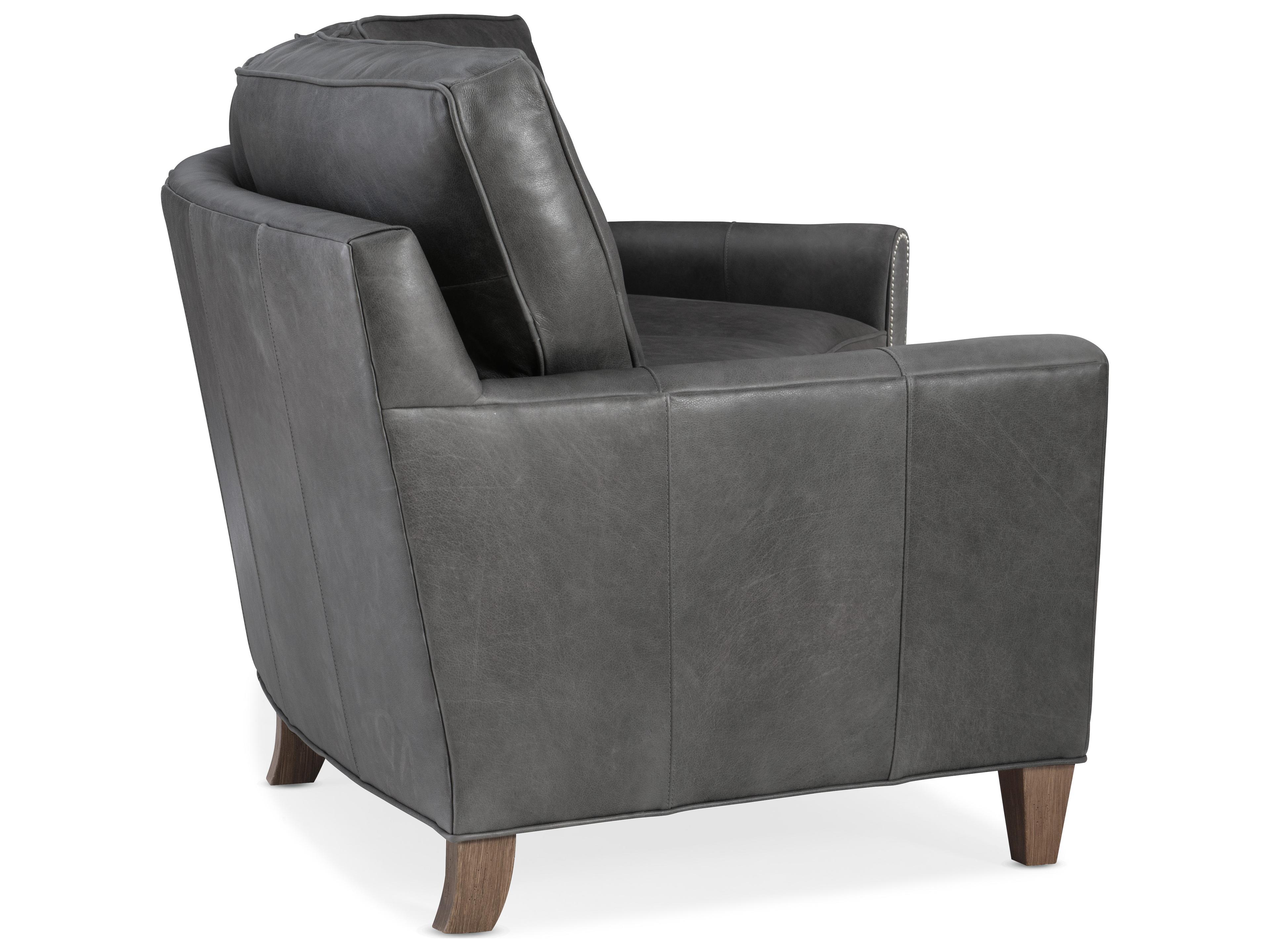 Bradington Young Manning Leather Sofa