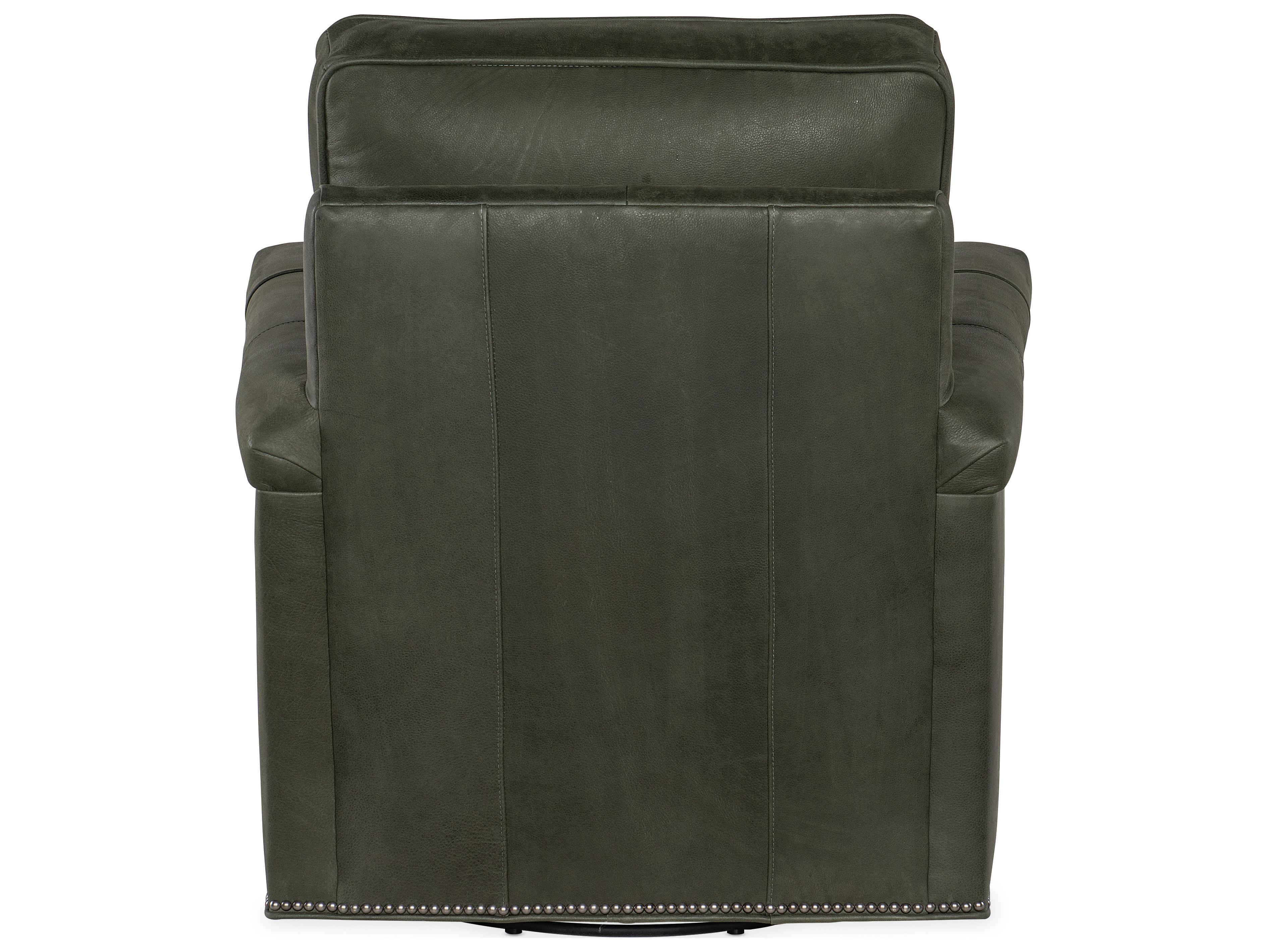 Bradington Young Mallory Swivel Leather Accent Chair