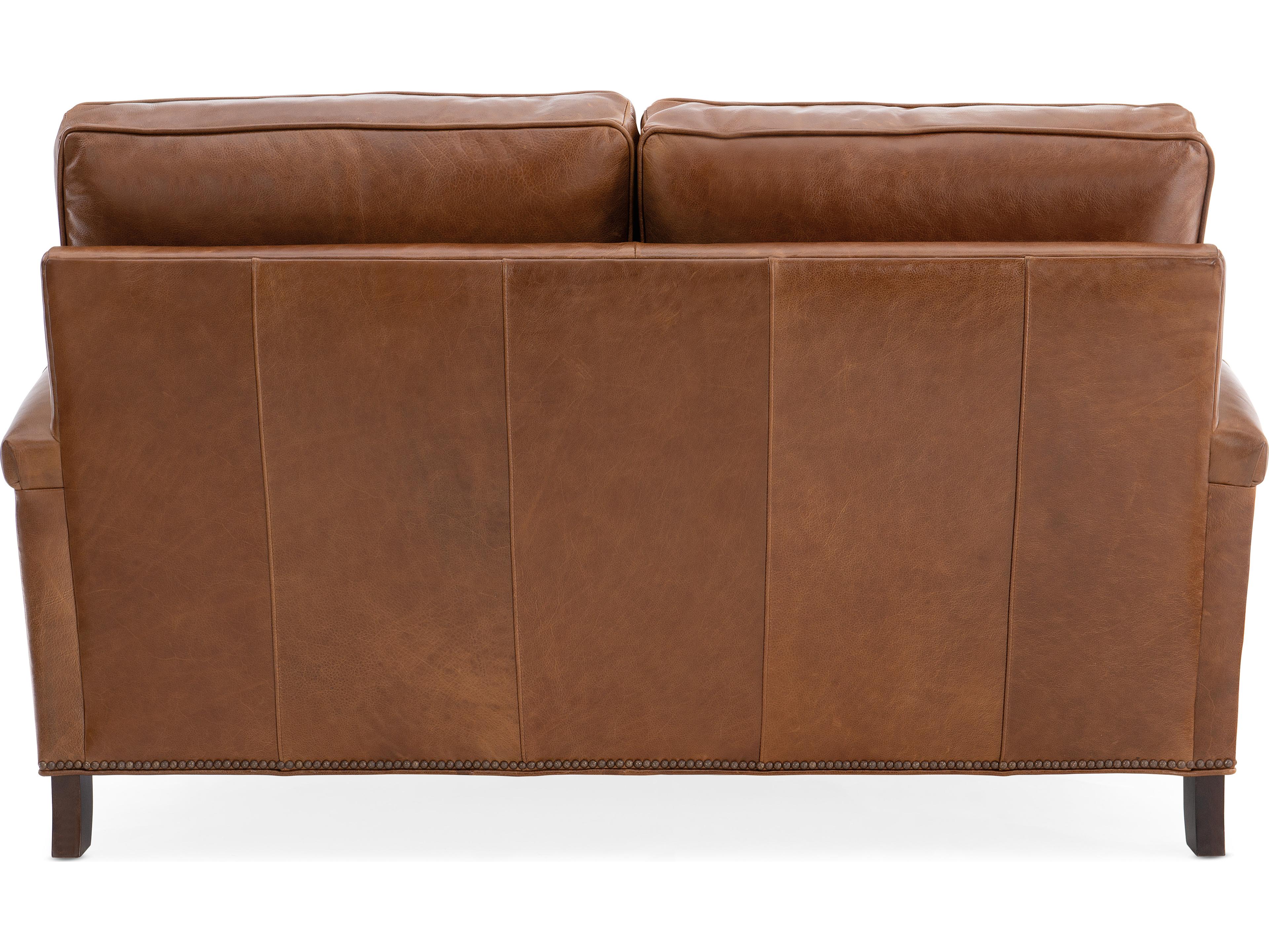 Bradington Young Mallory Leather Loveseat