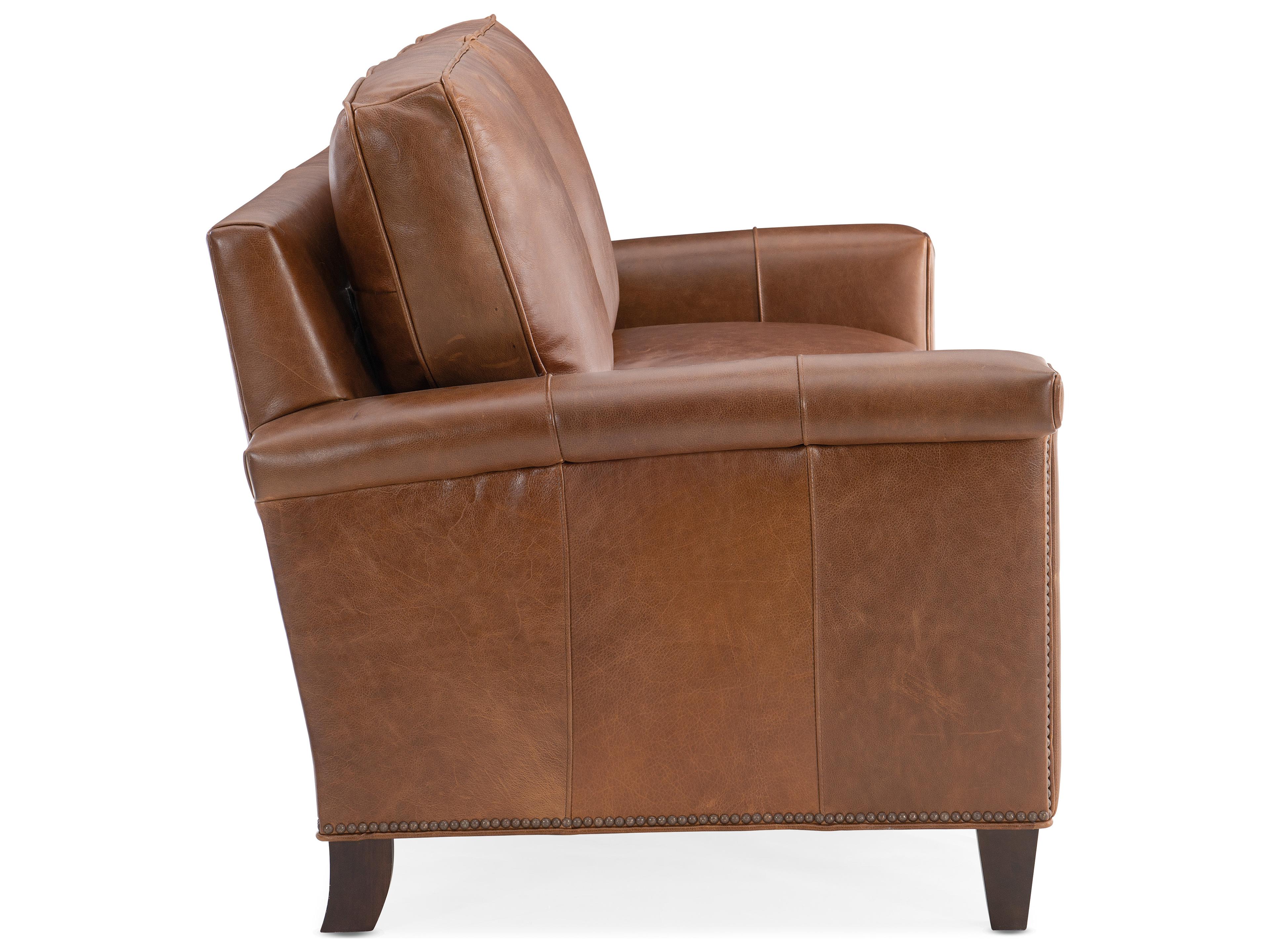 Bradington Young Mallory Leather Loveseat