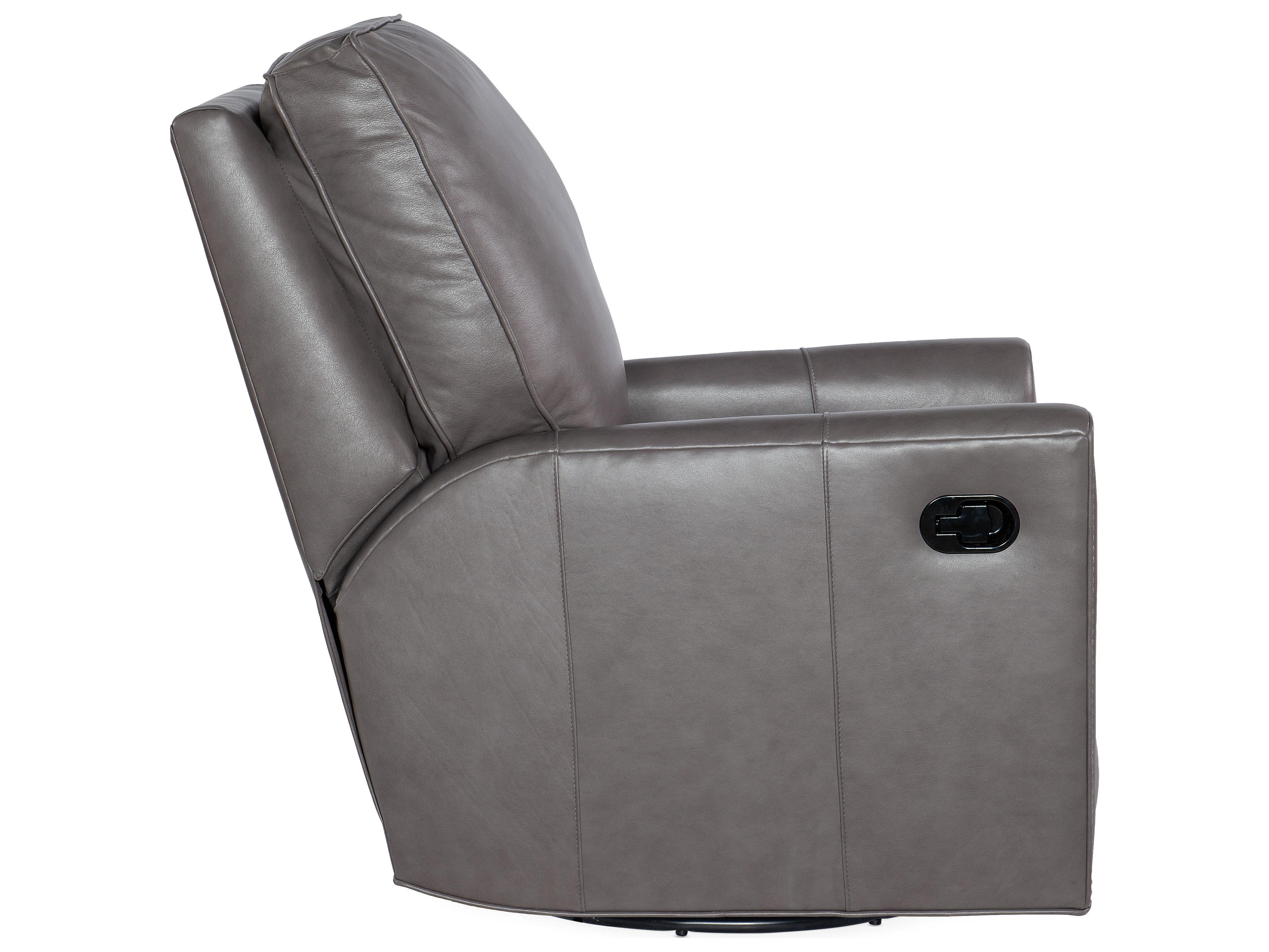Bradington Young Manning Leather Recliner