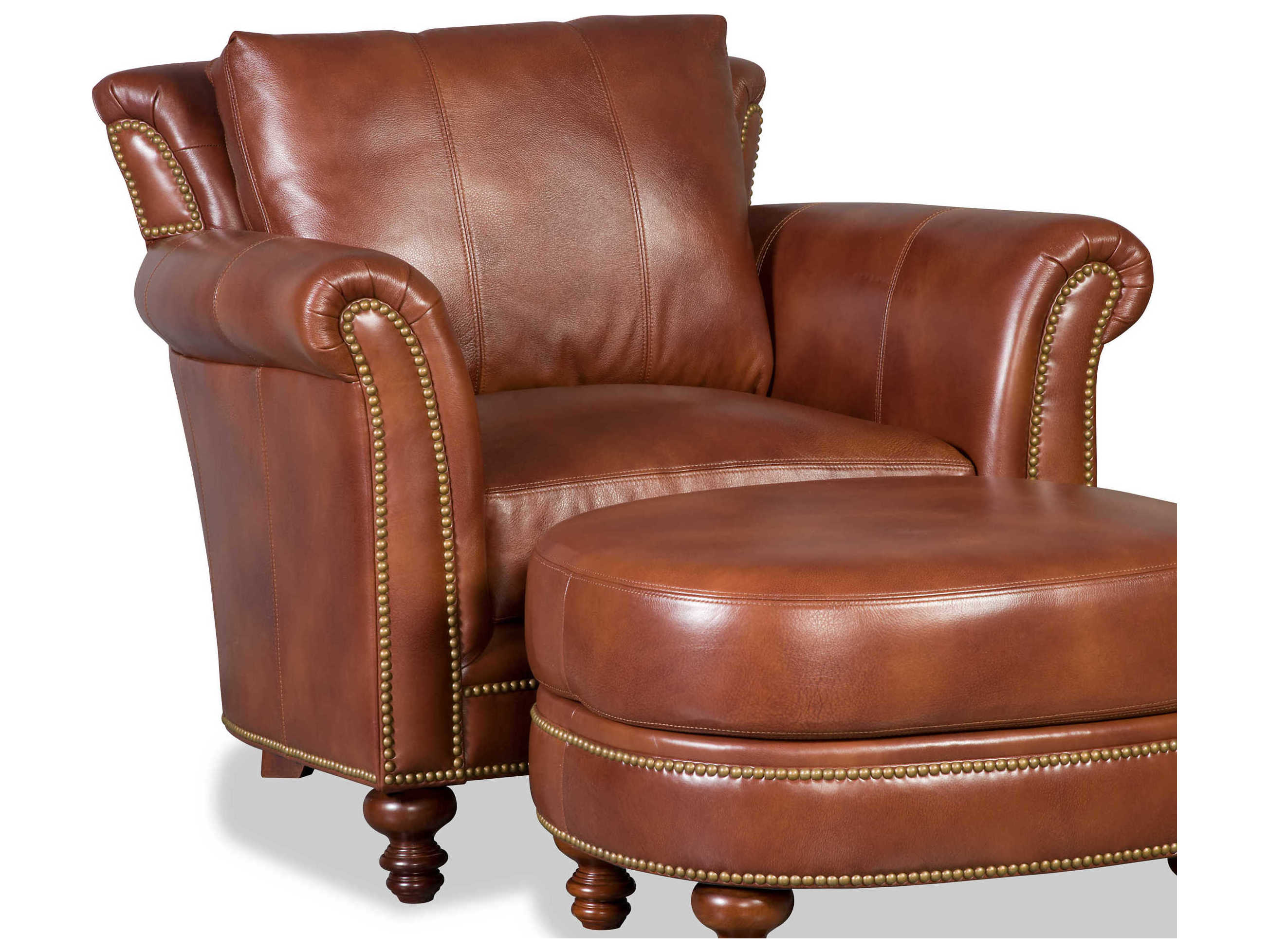 Bradington Young Richardson Leather Accent Chair