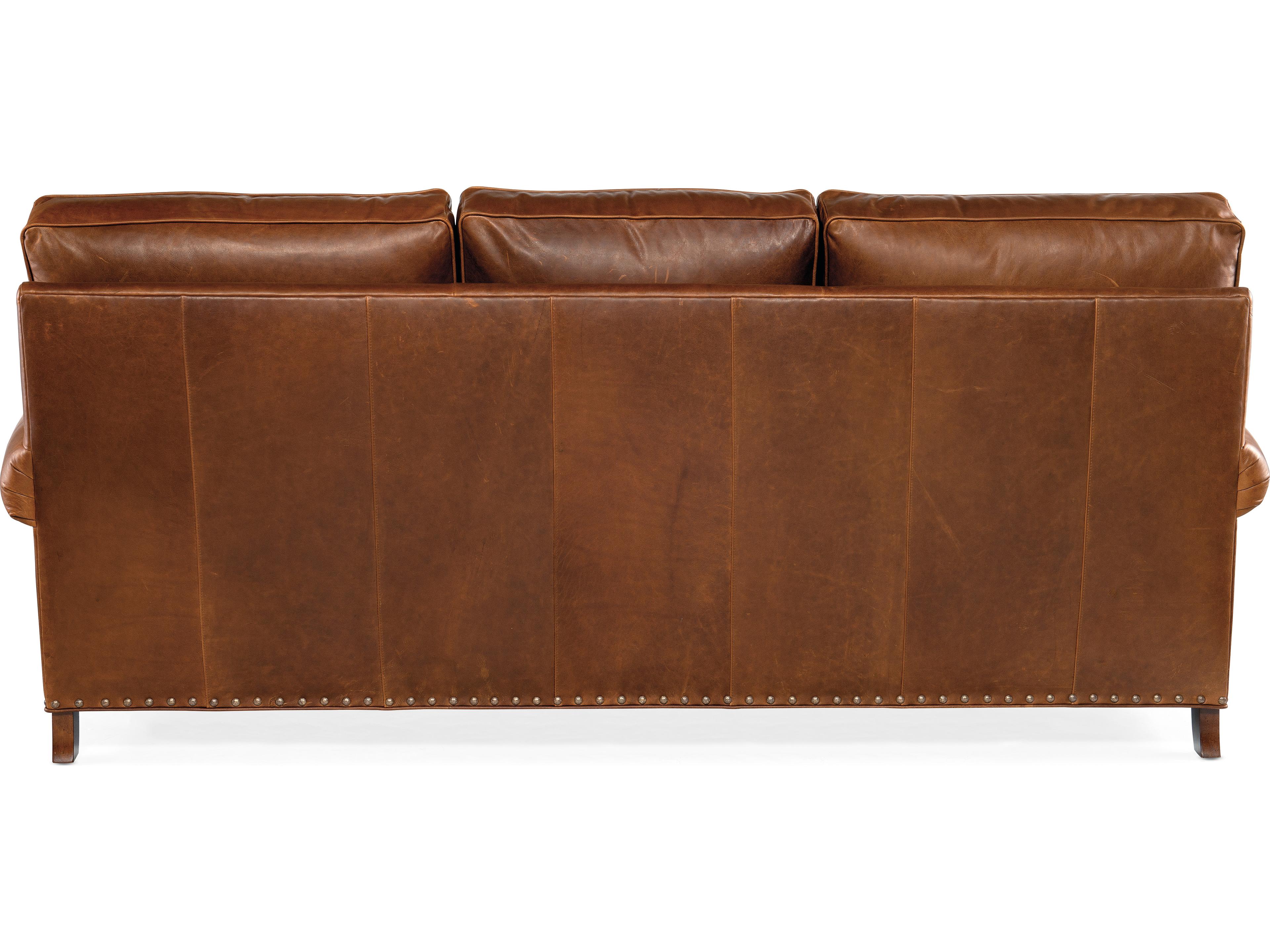 Bradington Young Hoff Leather Sofa