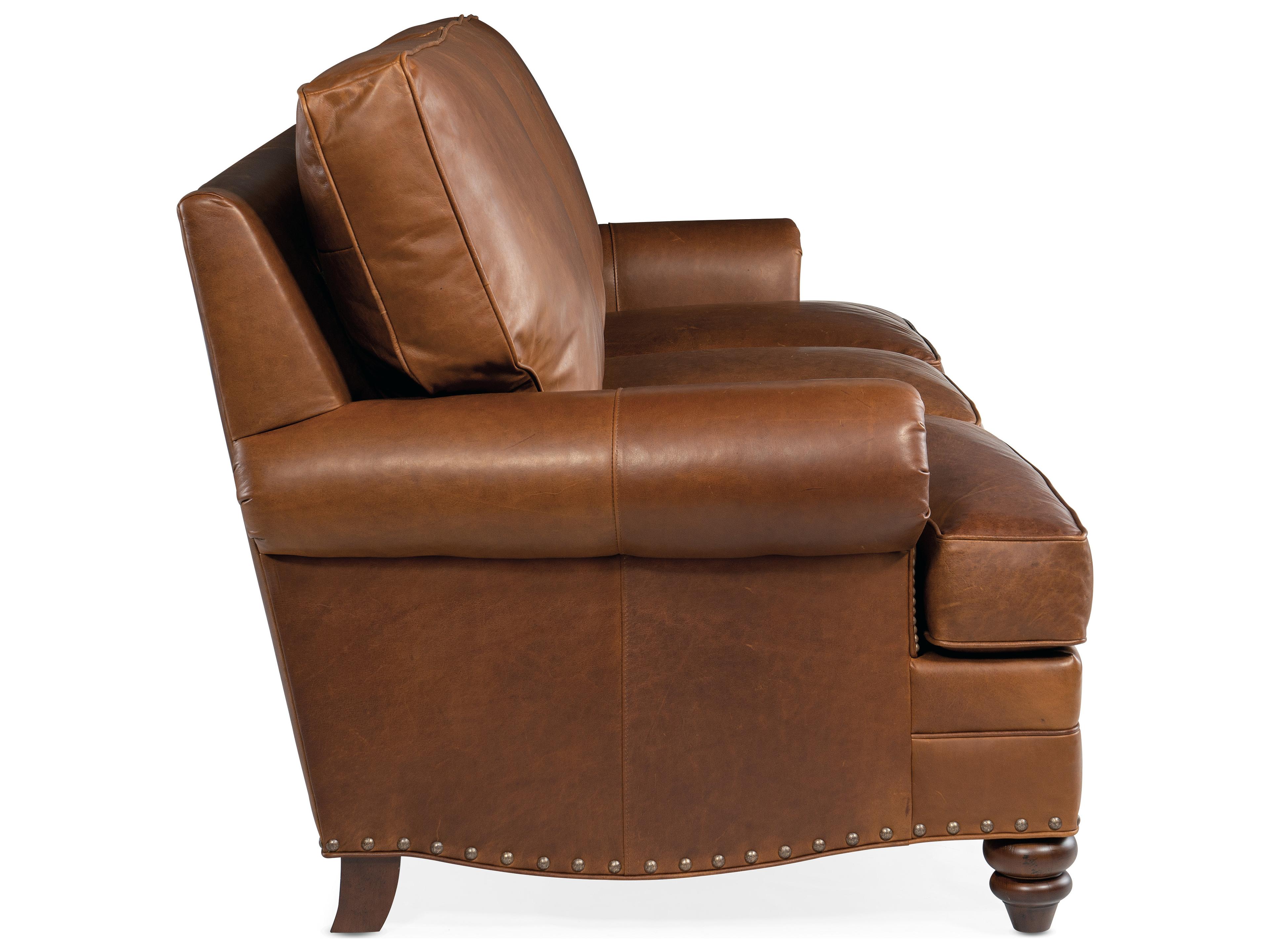 Bradington Young Hoff Leather Sofa