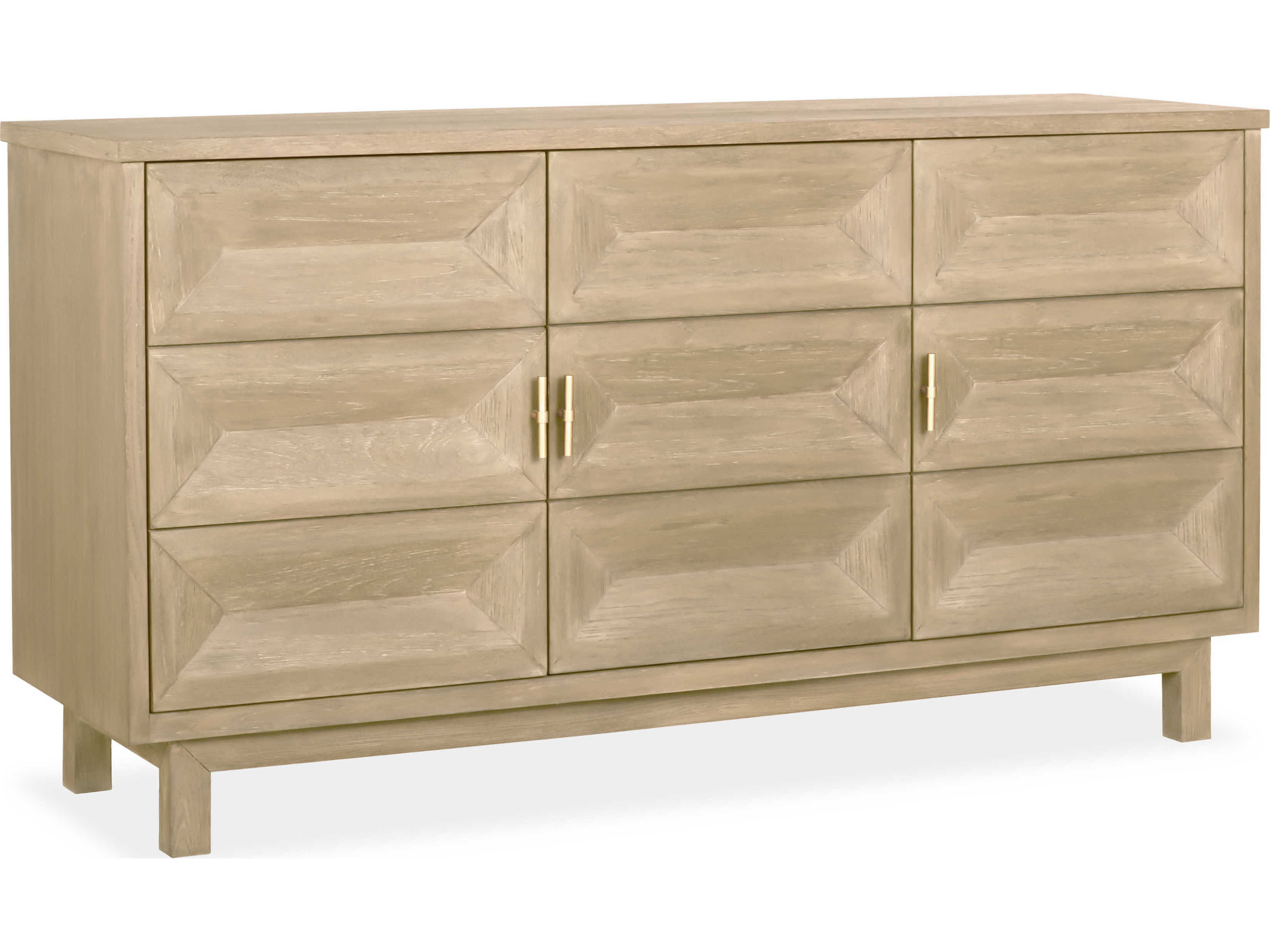 Brownstone Chambers 66" Teak Wood Beach Sideboard