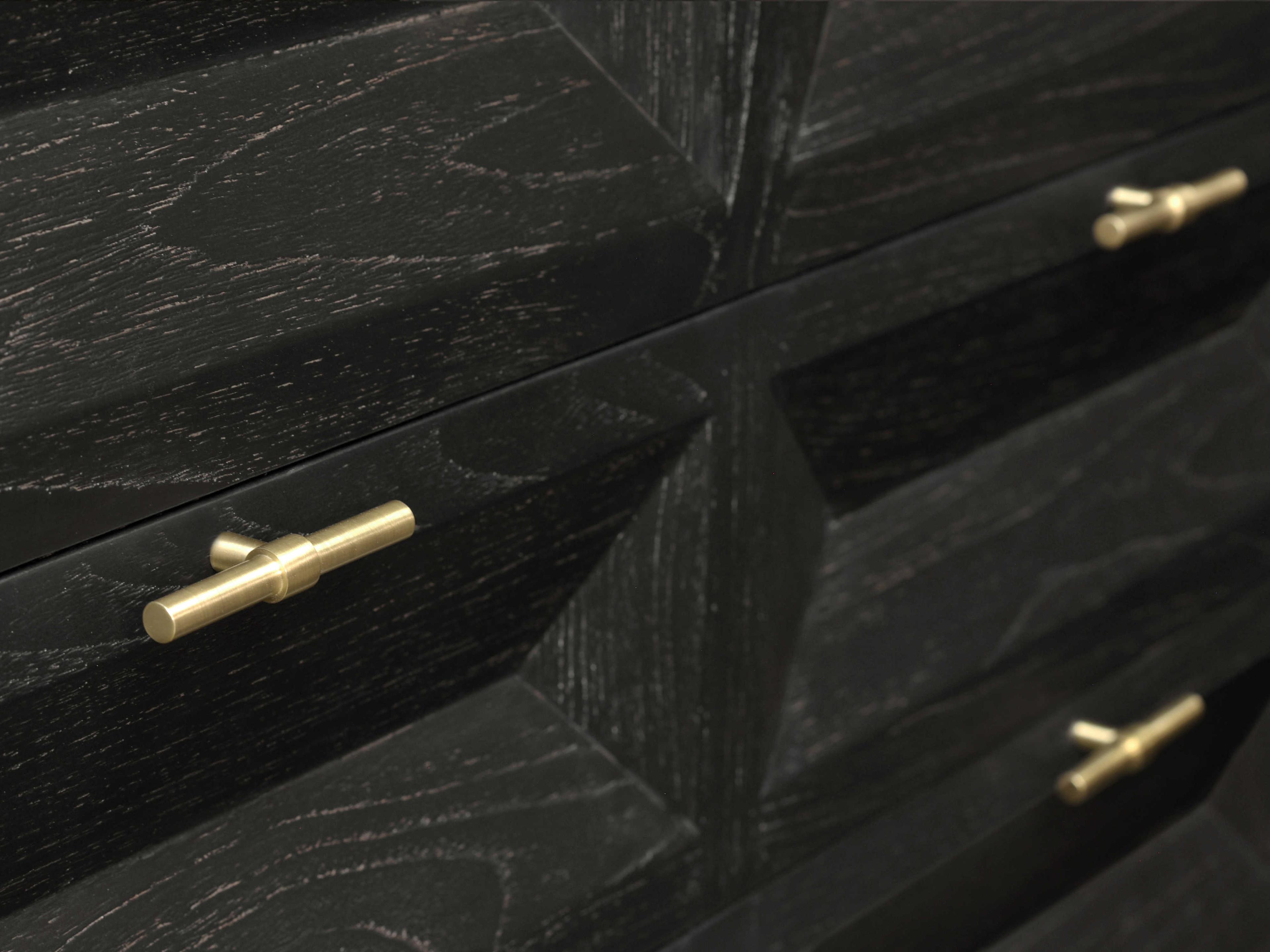 Brownstone Chambers Mink Black Accent Chest