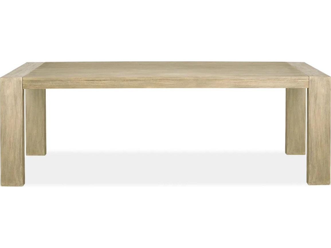 Brownstone Messina Rectangular Wood Beach Dining Table