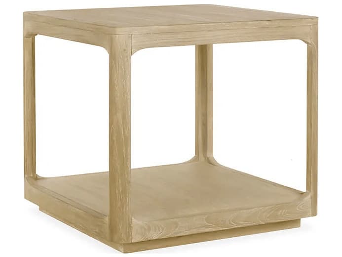 Brownstone Messina Square Wood Beach End Table