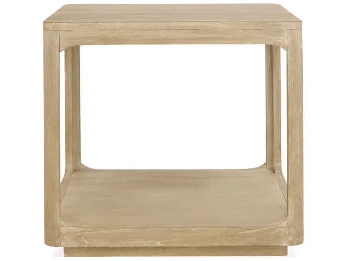 Brownstone Messina Square Wood Beach End Table