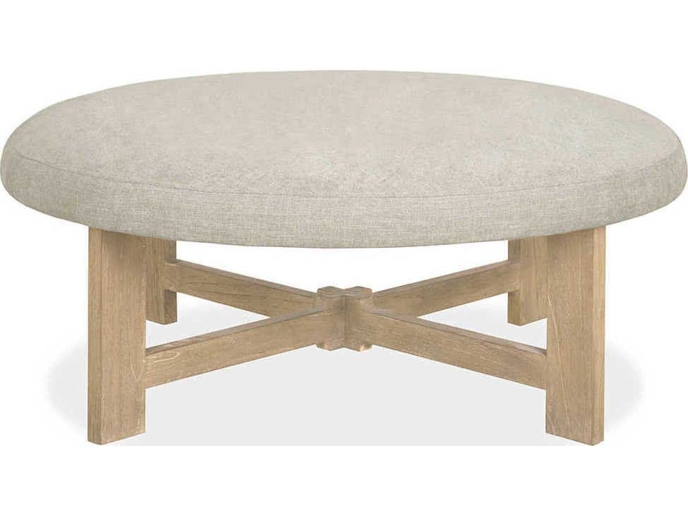 Brownstone Nelson Beach Bronze Upholstered Ottoman