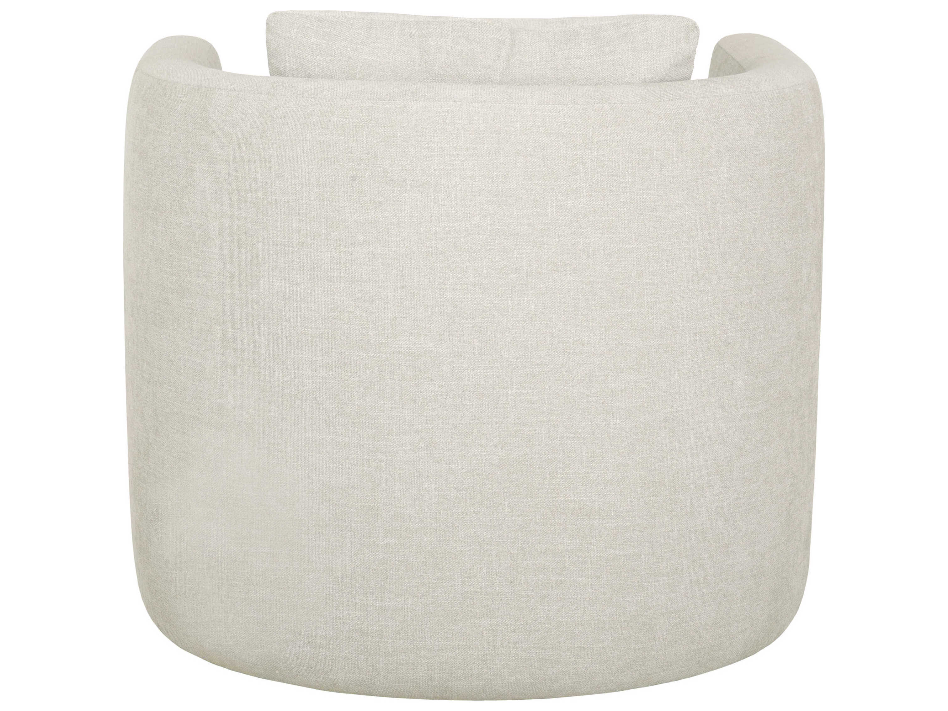 Brownstone Pismo Swivel White Swivel Accent Chair