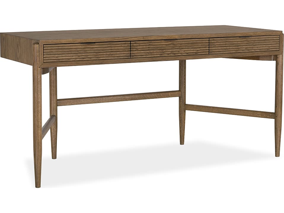 Brownstone Ryder Sedona Brown Oak Wood Writing Desk