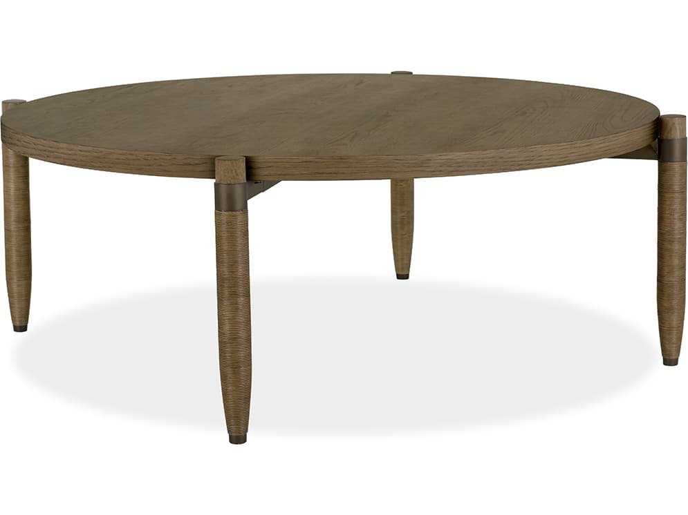 Brownstone Tristan Round Wood Sedona Coffee Table
