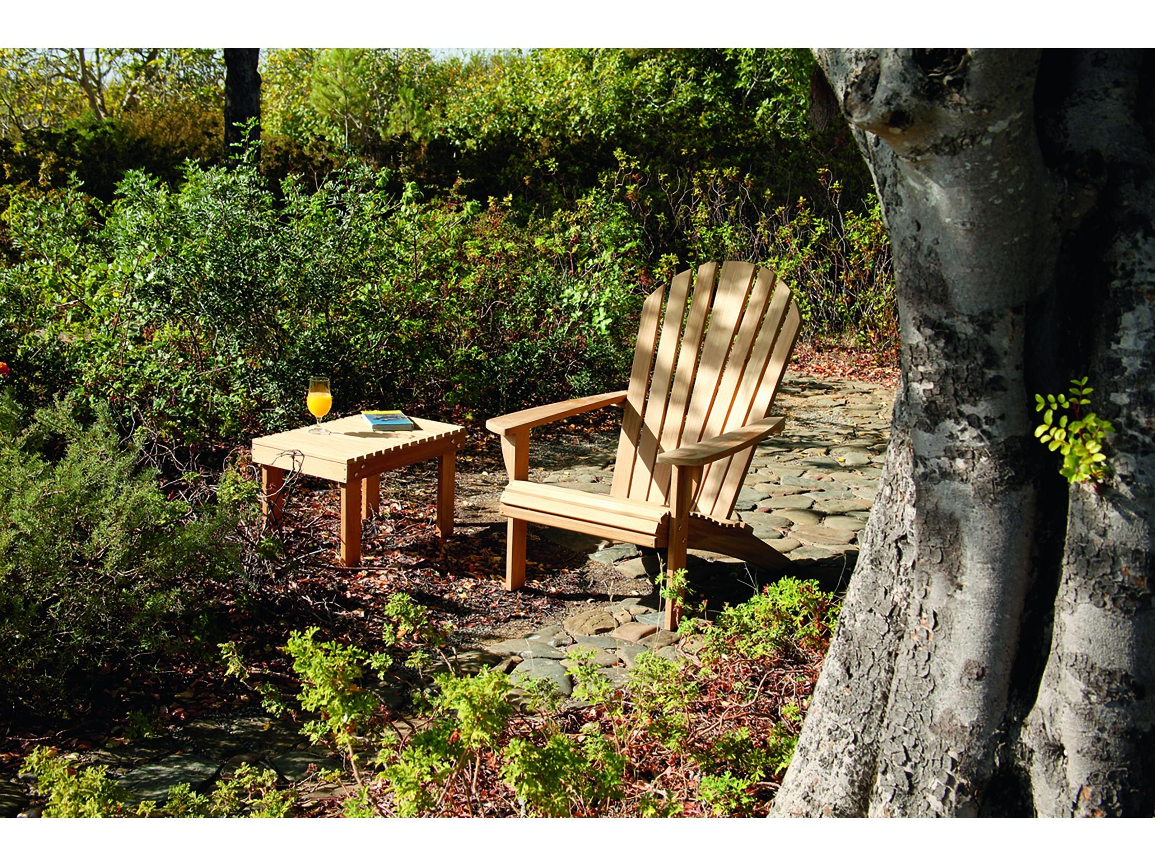 Barlow Tyrie Adirondack Armchair - Natural Teak
