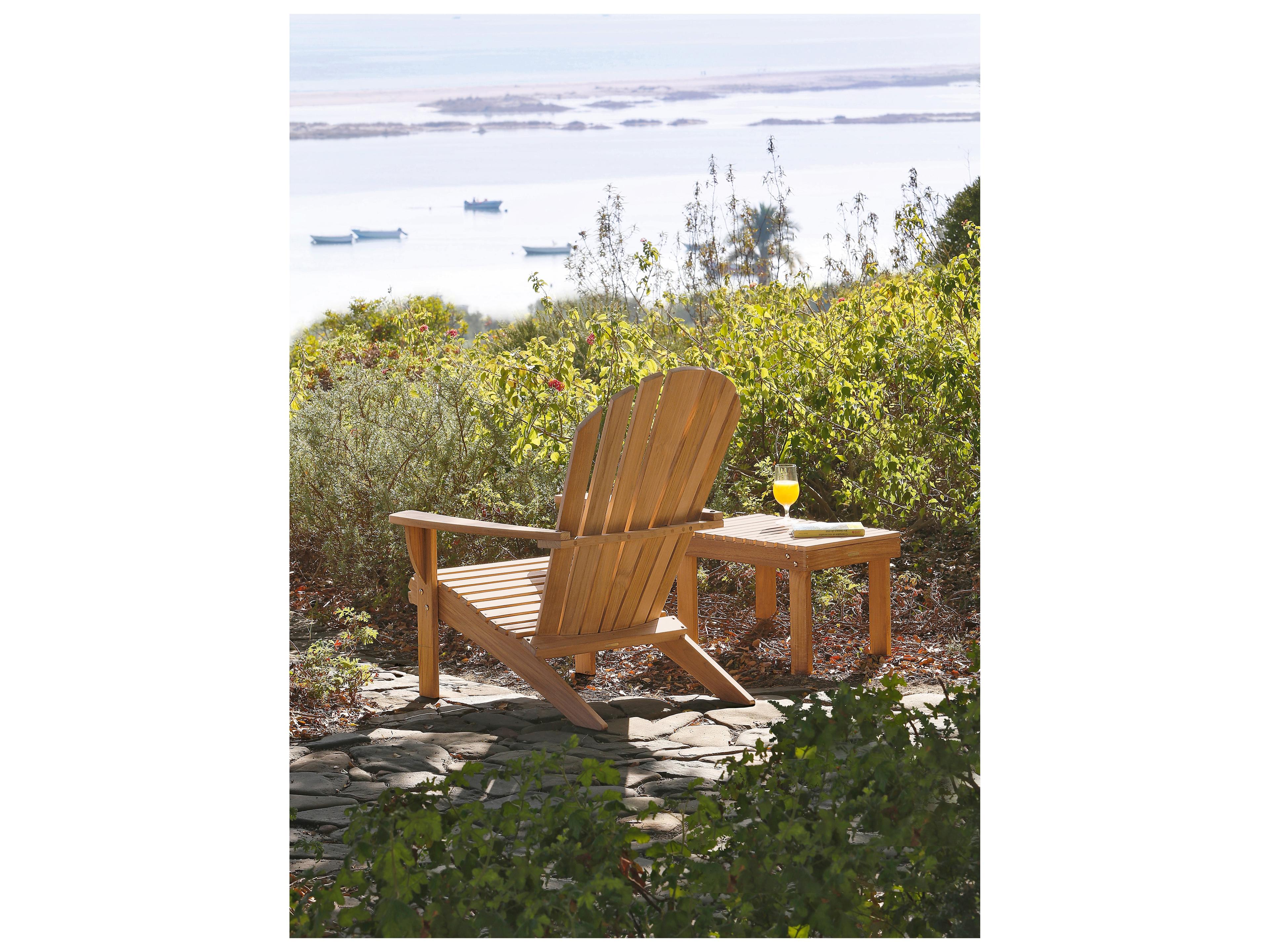 Barlow Tyrie Adirondack Armchair - Natural Teak