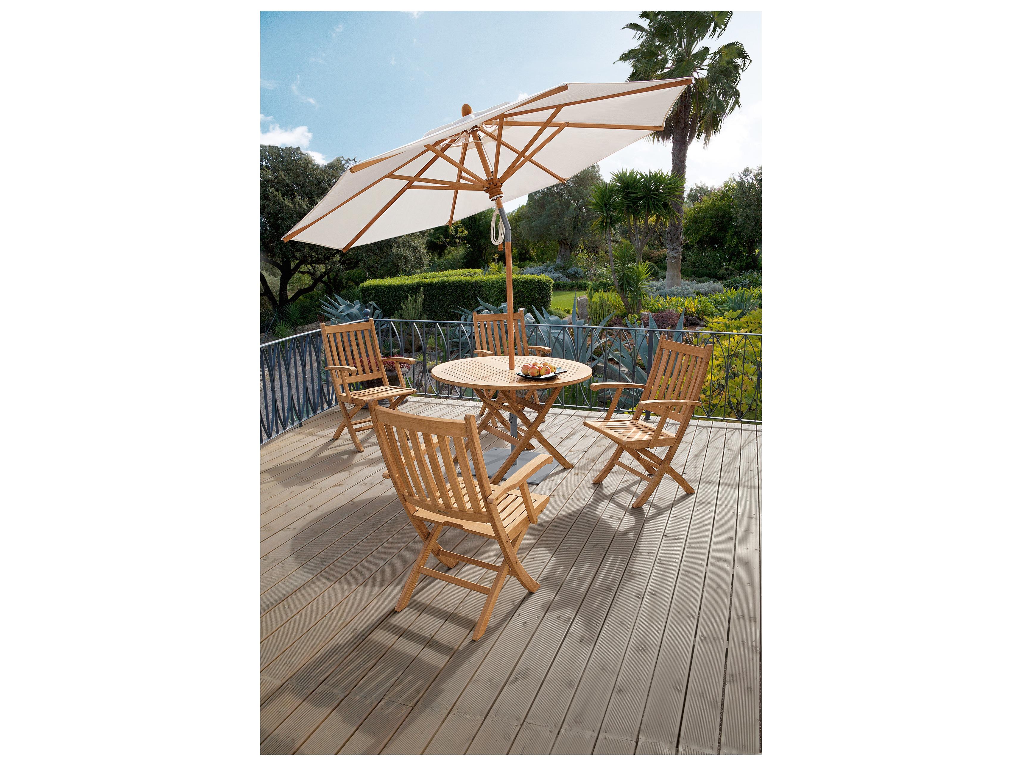 Barlow Tyrie Ascot Dining Arm Chair - Natural Teak