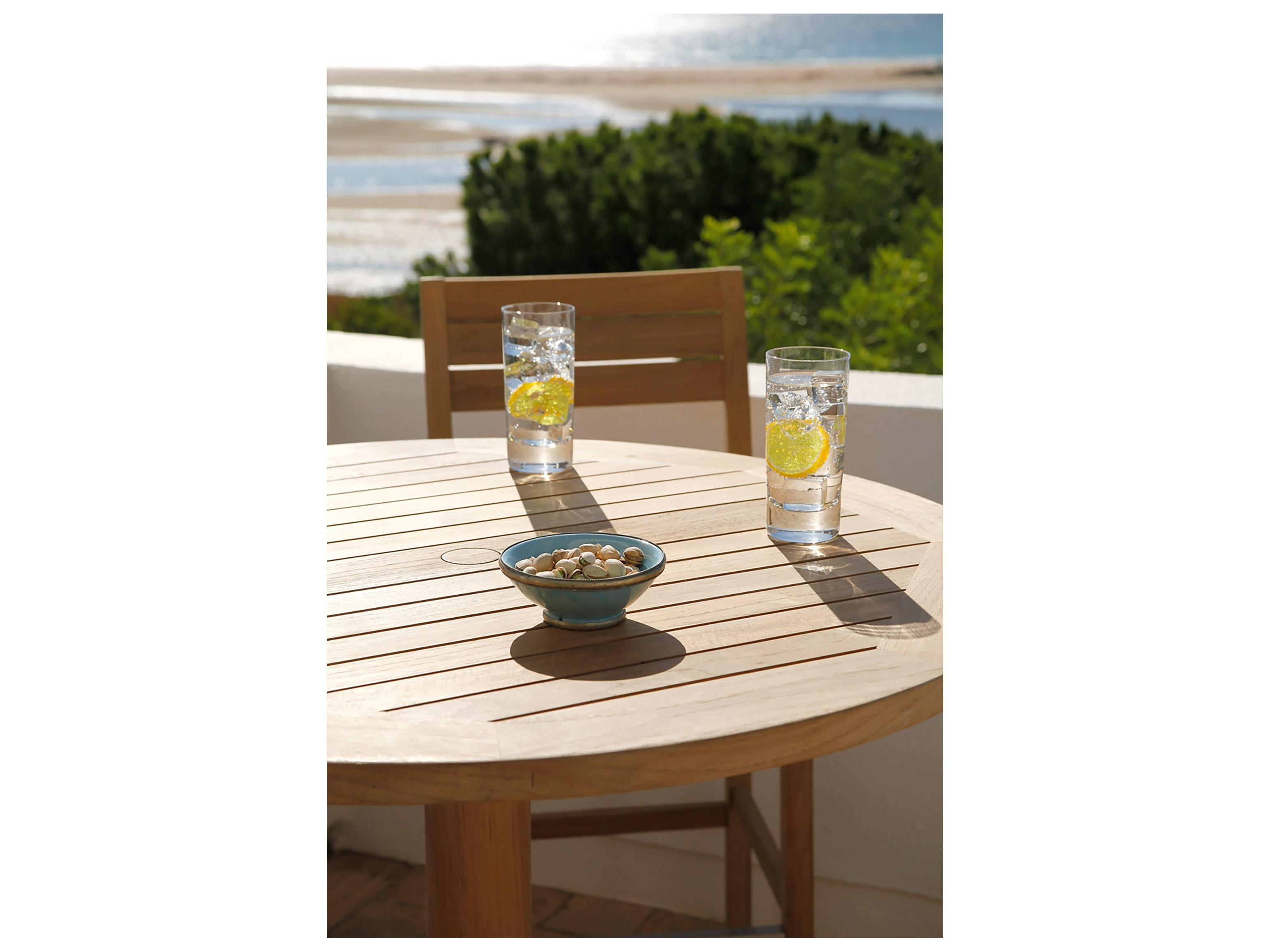 Barlow Tyrie Bermuda Bar Stool - Natural Teak