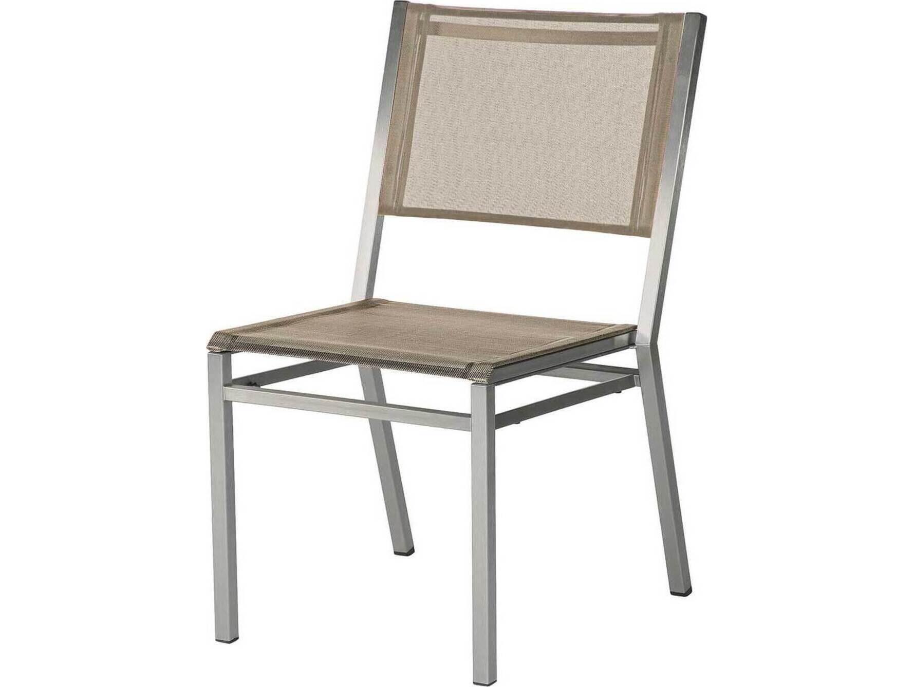 Barlow Tyrie Equinox Steel Sling Dining Chair