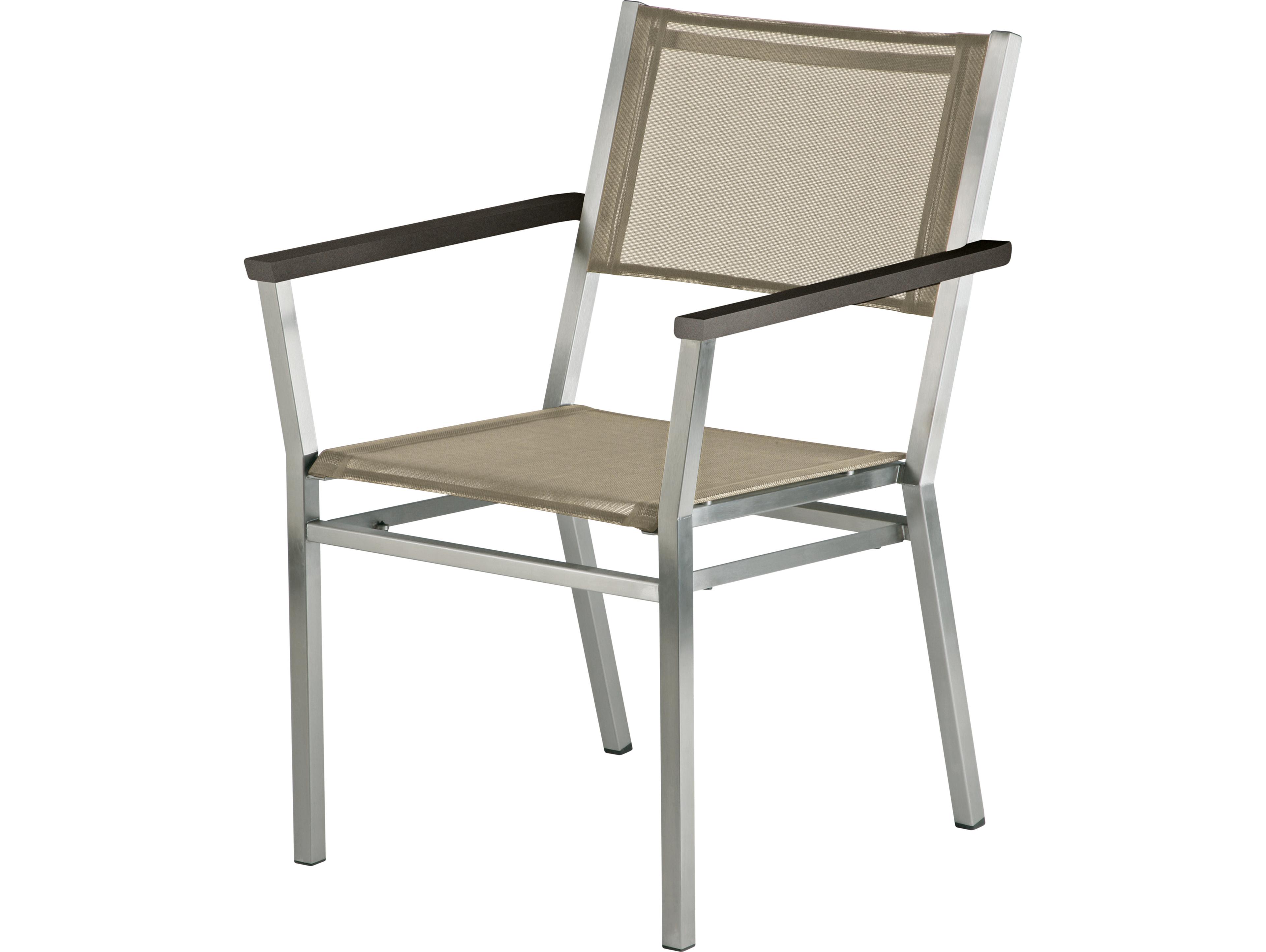 Barlow Tyrie Equinox Steel Sling Dining Chair