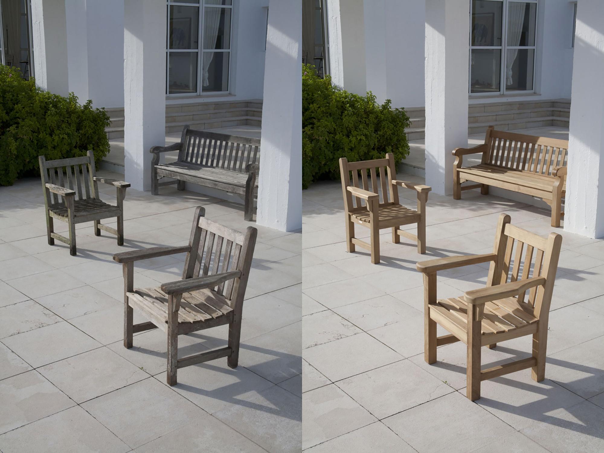 Barlow Tyrie Glenham Bench - Natural Teak - 59"