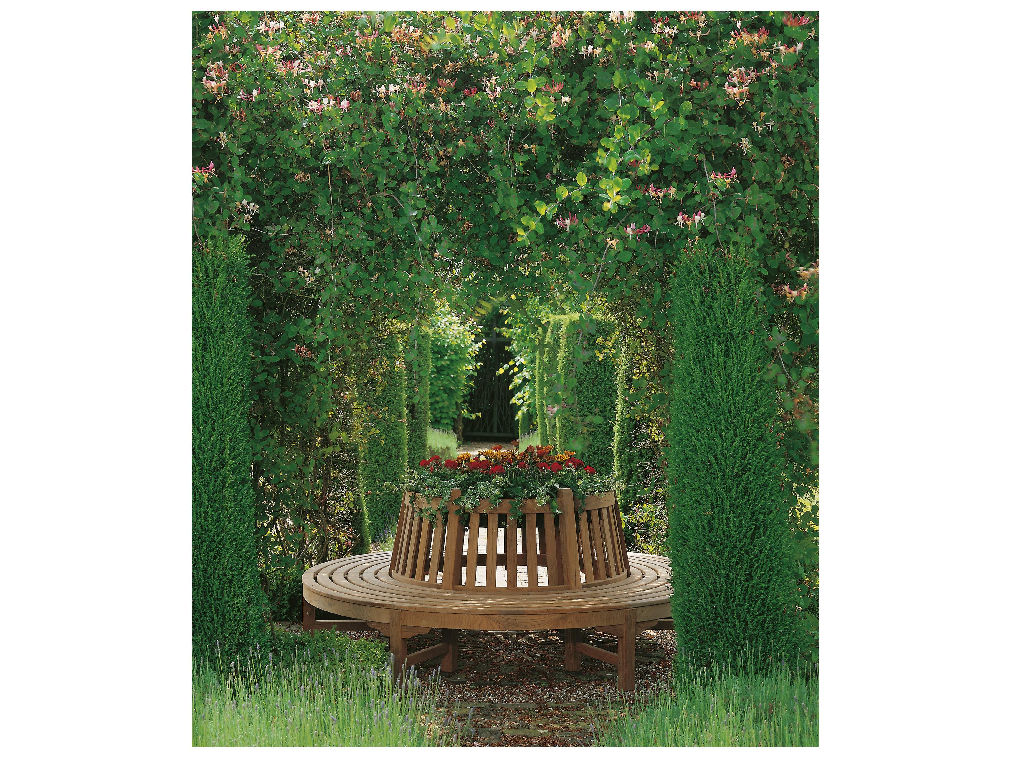 Barlow Tyrie Glenham Circular Tree Bench - Natural Teak