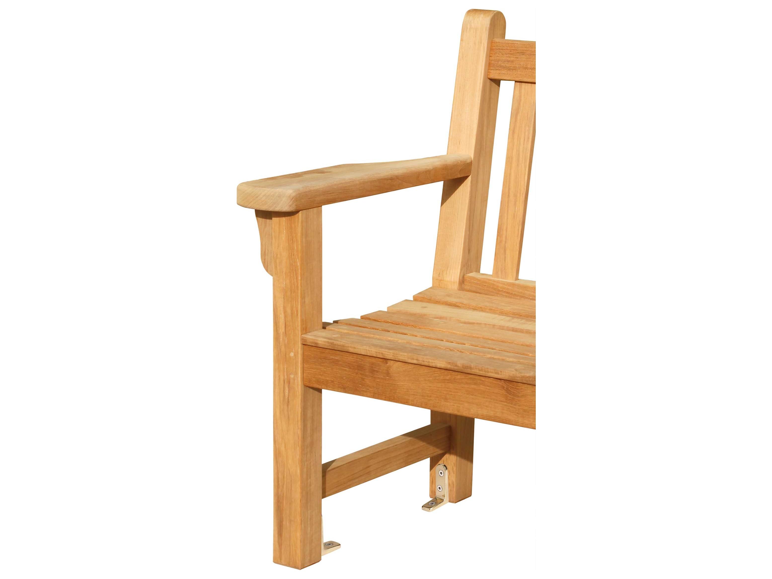 Barlow Tyrie London Bench - Natural Teak - 75"